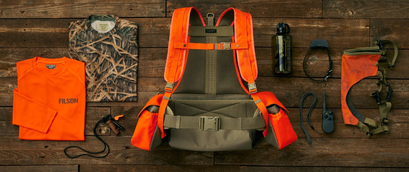 Filson Game Bag Chasse Upland Strap Gilet Style Régulier 30B Filson Game Bag Chasse Upland Strap Gilet Style Régulier 30B