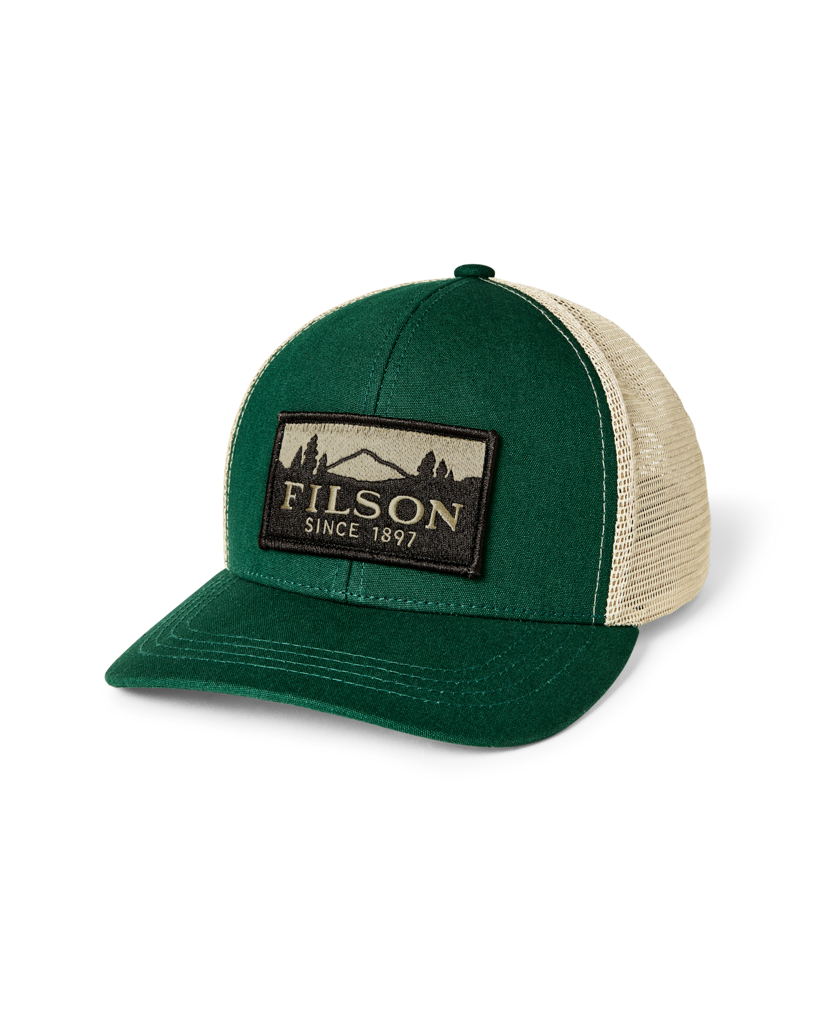 Scenic Logger Mesh Cap - Pine / Brown | Filson