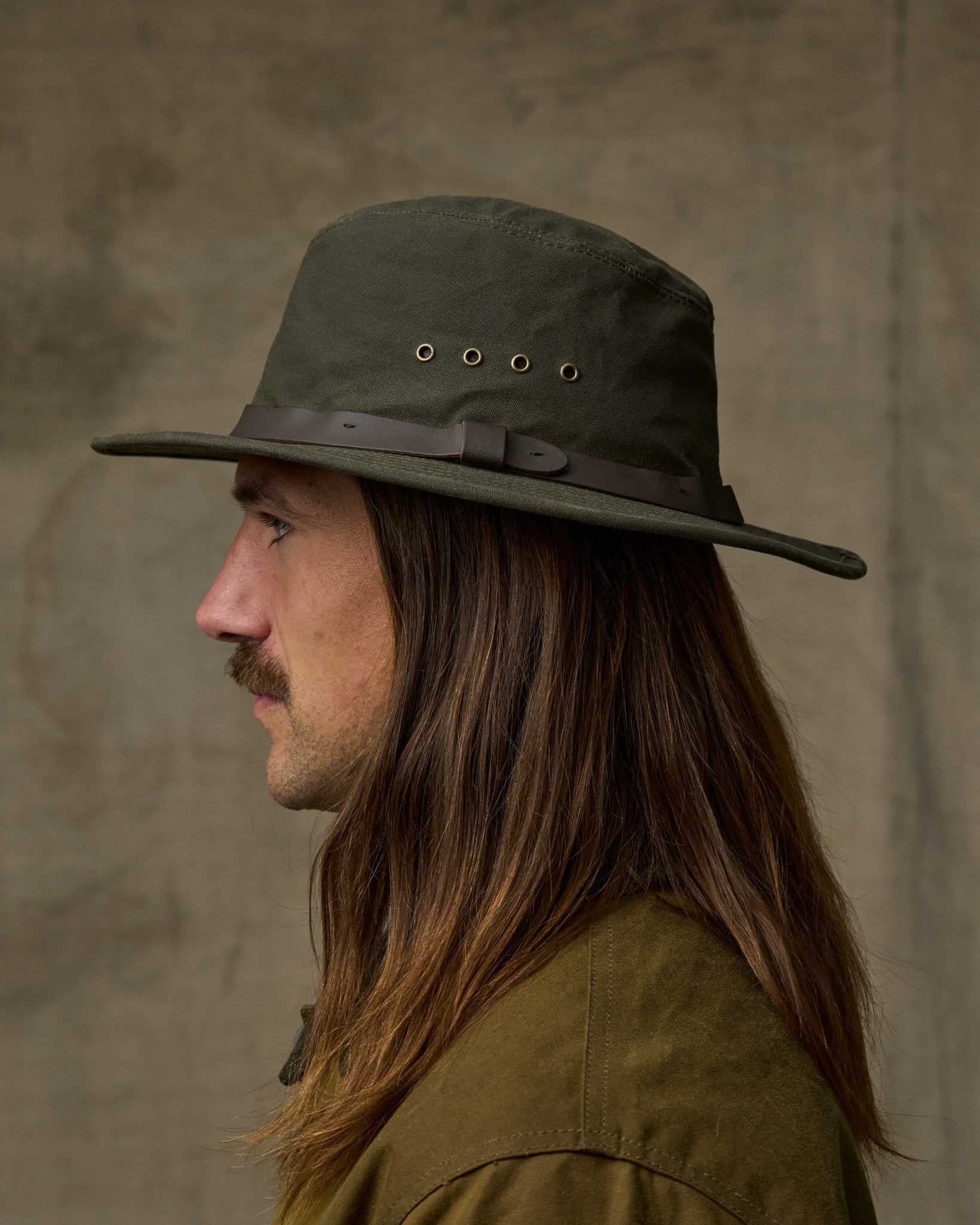 Tin Cloth Packer Hat - Otter Green