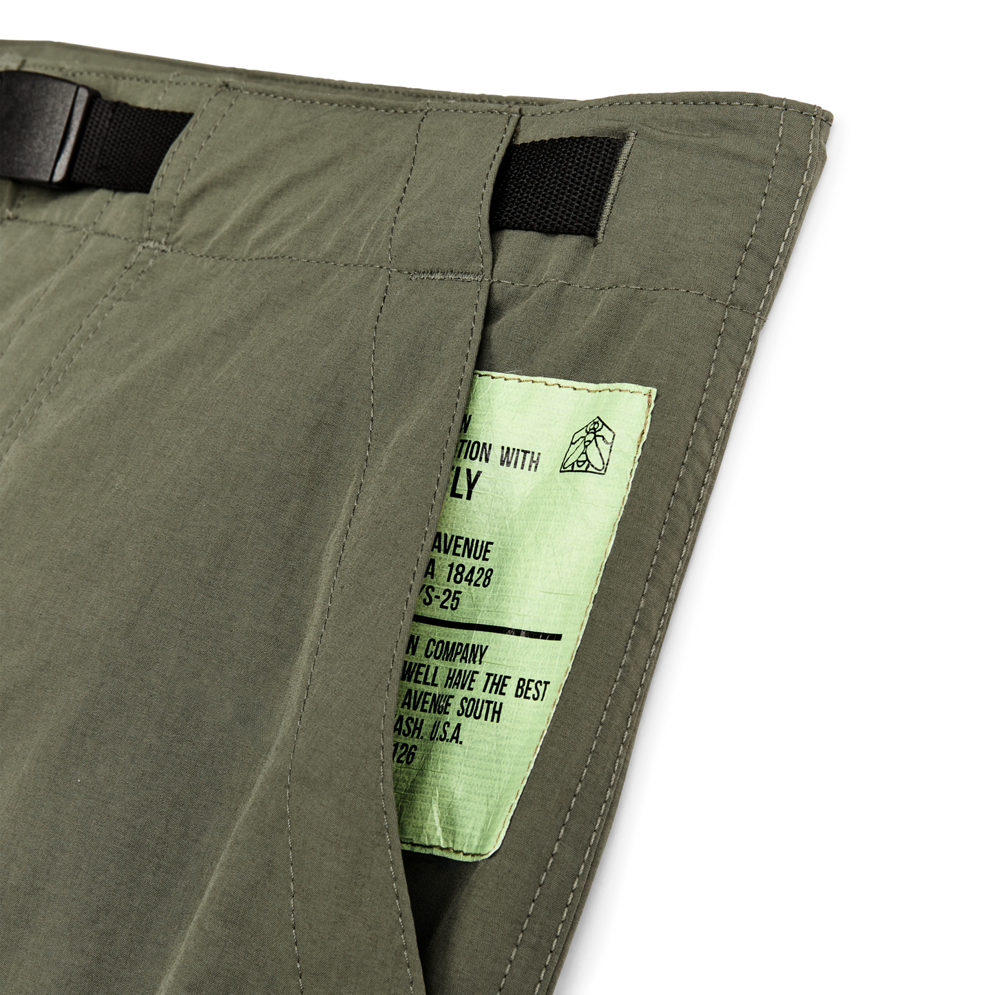 Alternate view of the Filson Filson X Housefly Quick-dry Pants - Mossy Rock