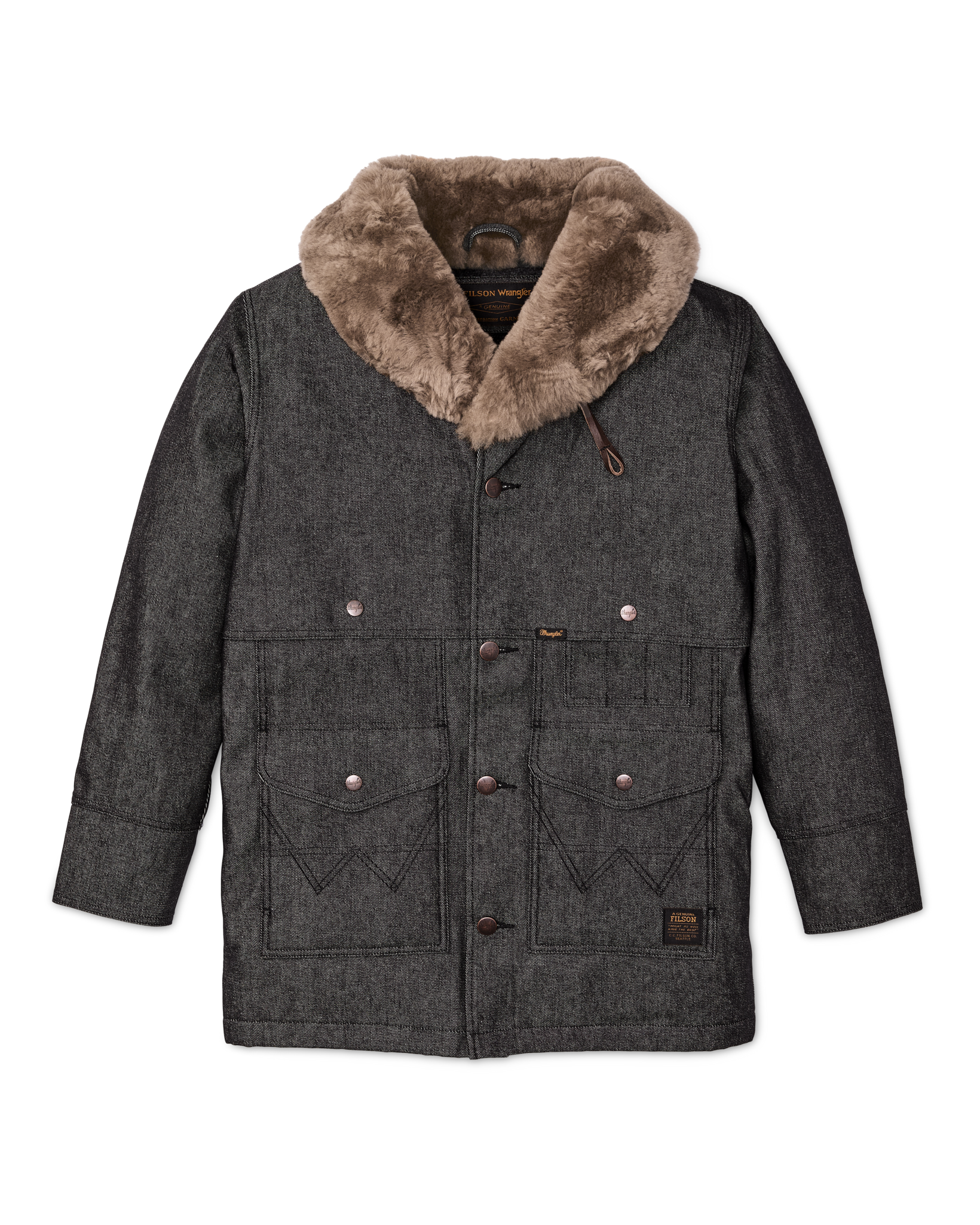 Wrangler X Filson Packer Coat - Black | Filson