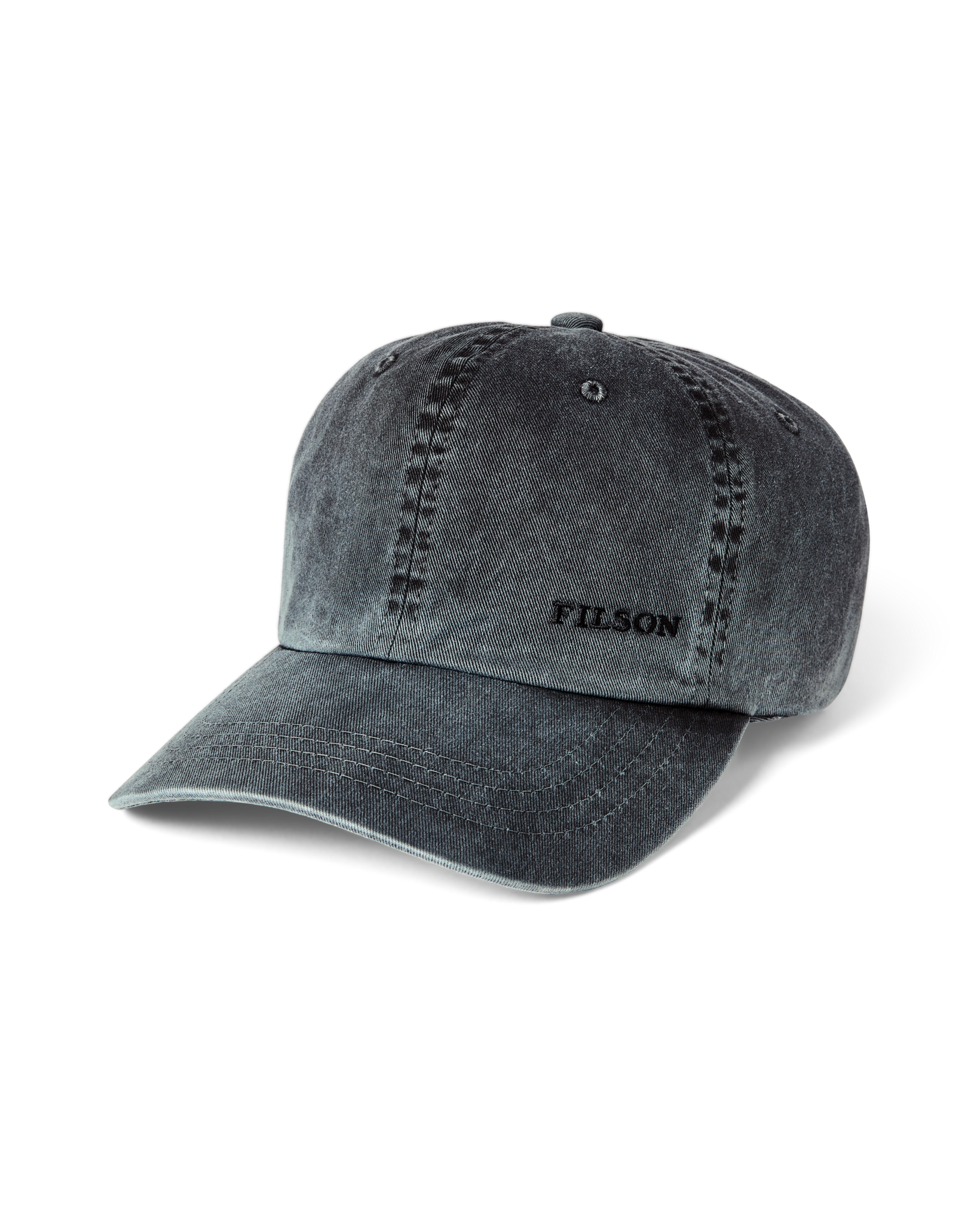 Washed Low-Profile Logger Cap - Washed Charcoal | Filson