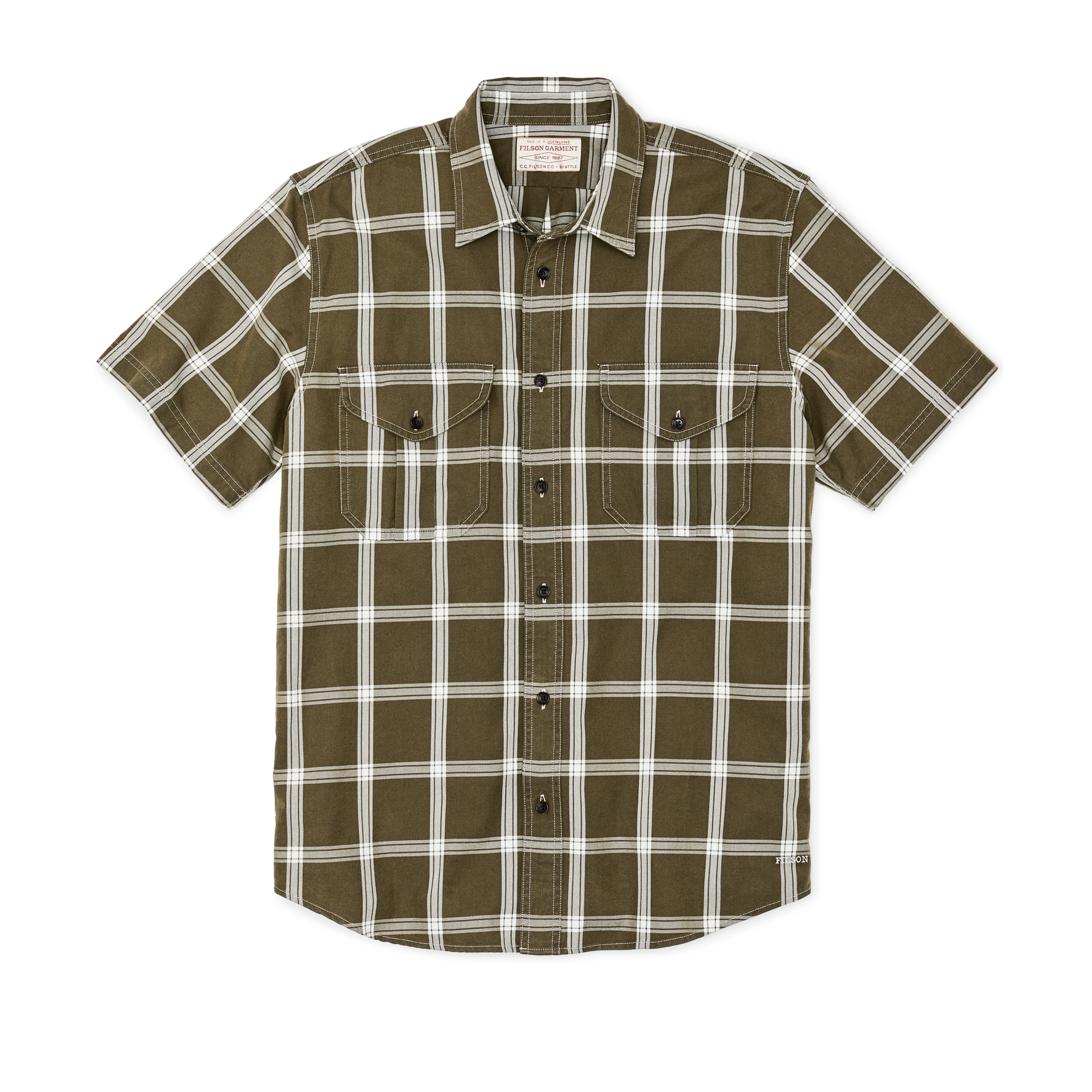 Short Sleeve Lightweight Alaskan Guide Shirt | Filson Short Sleeve Lightweight Alaskan Guide Shirt | Filson