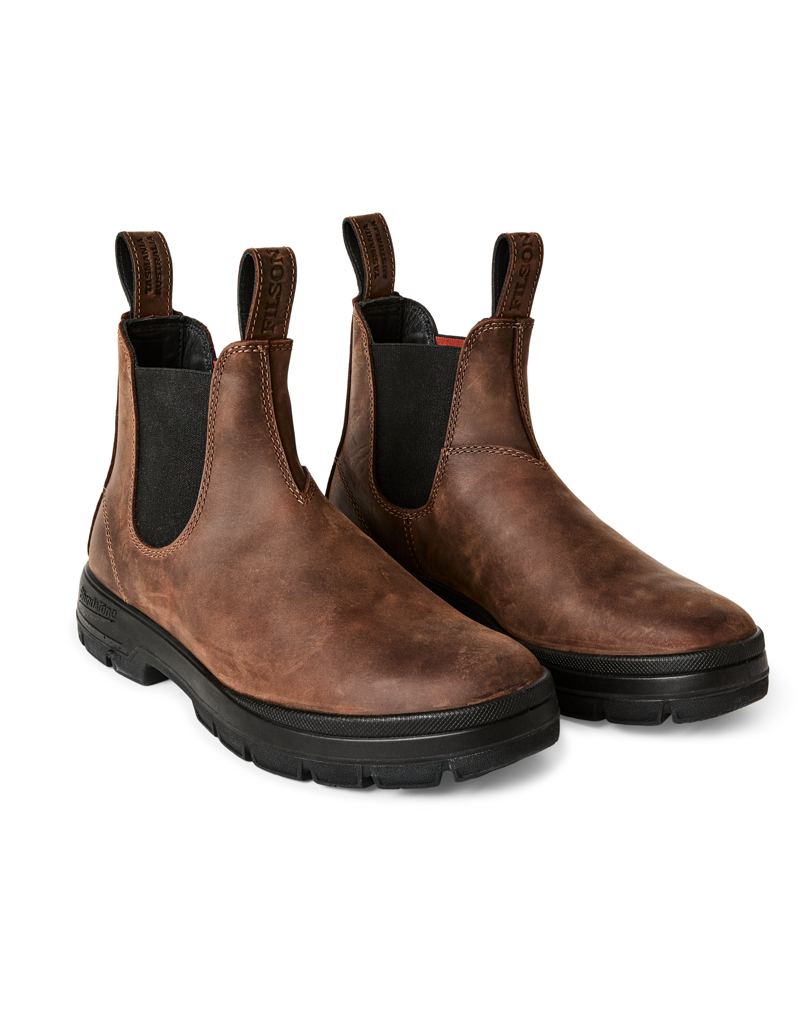 2536 Filson X Blundstone Teak Chelsea Boot Teak Filson