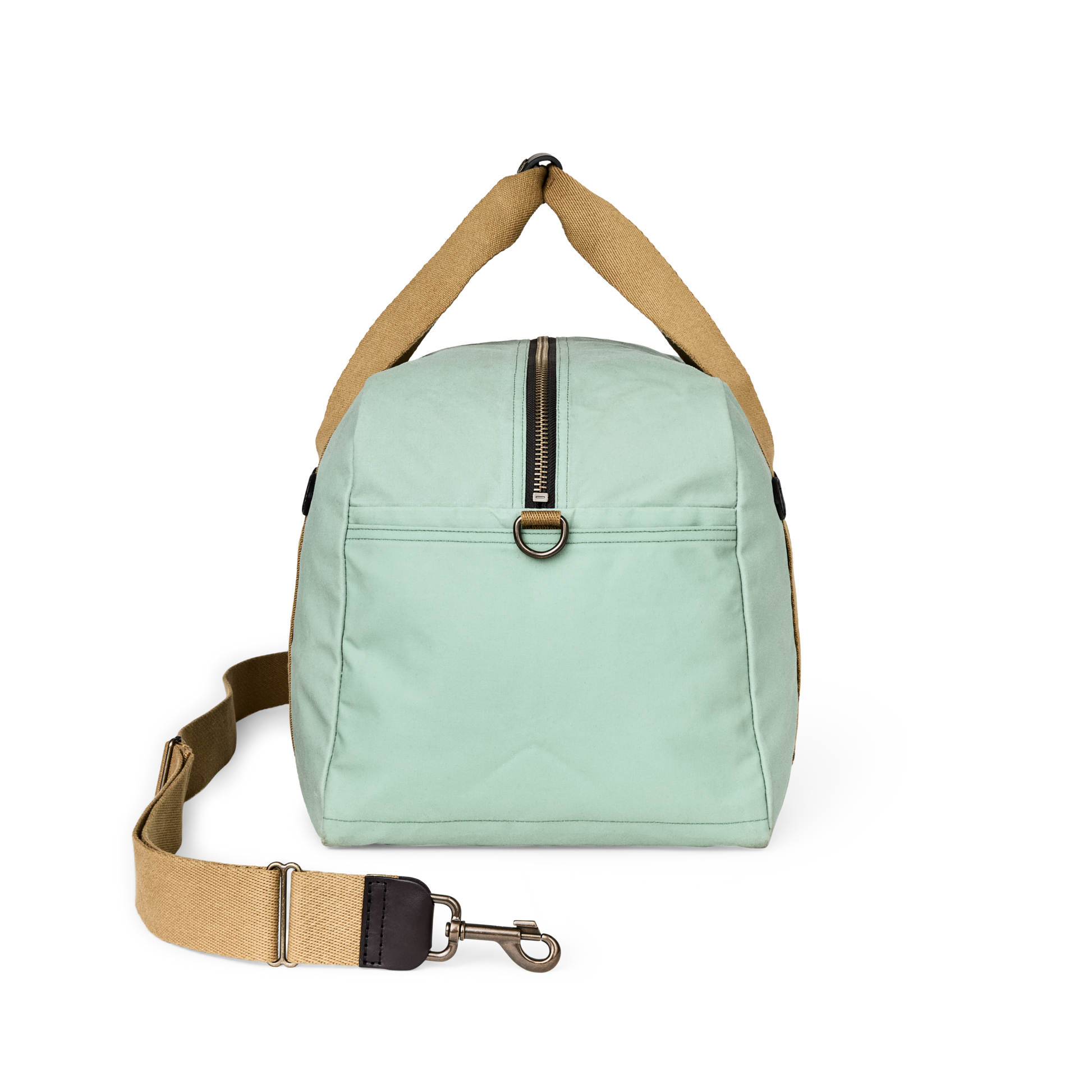 Medium Tin Cloth Duffle Bag - Granite Green