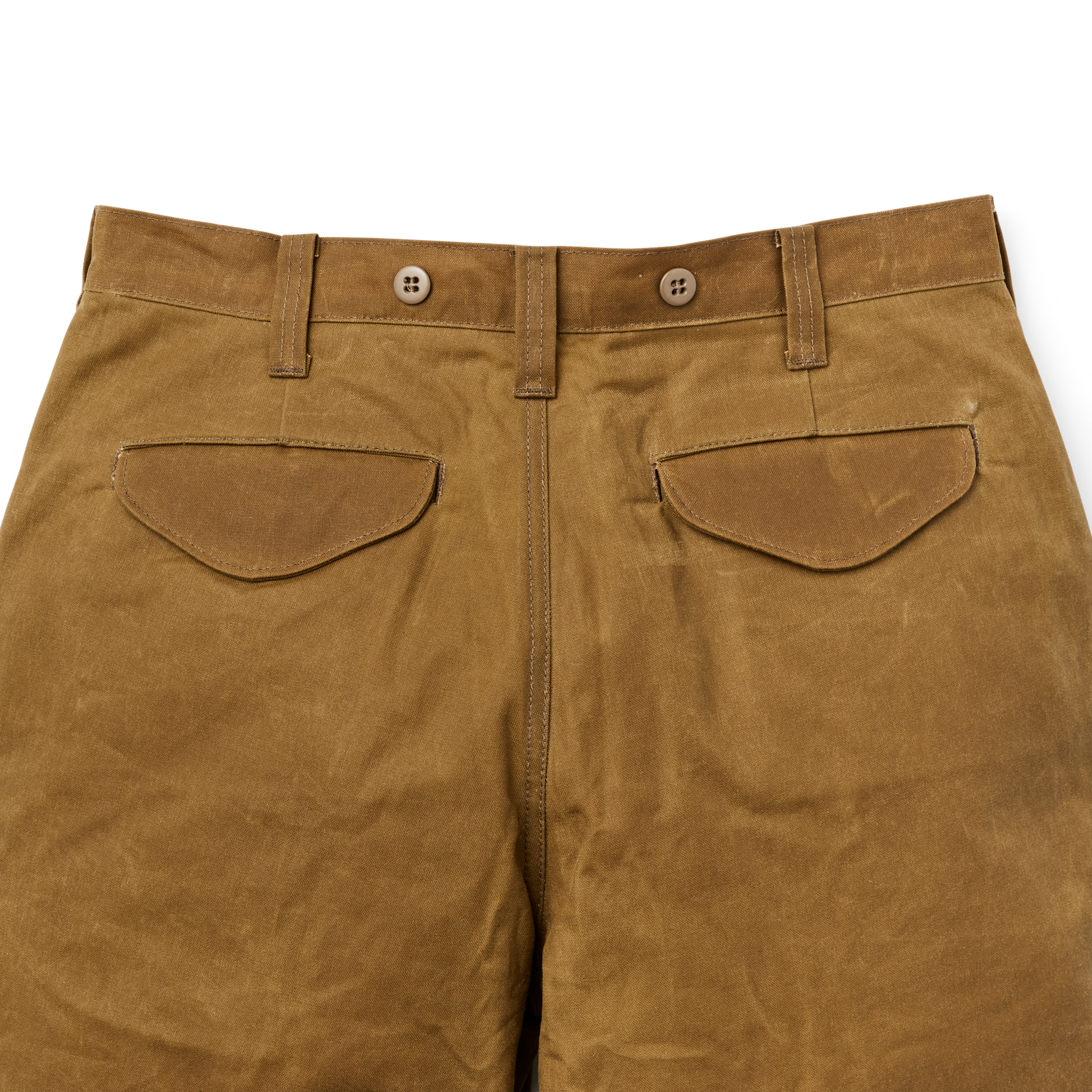 Alternate view of the Filson Oil Finish Single Tin Cloth Pants - Dark Tan