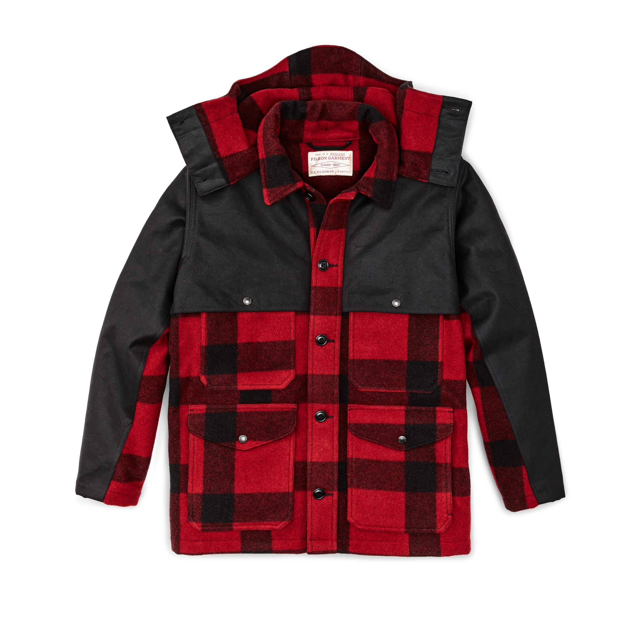 HYKE （ハイク）DOUBLE FACE MACKINAW COAT HYKE （ハイク）DOUBLE FACE MACKINAW COAT The Double Mackinaw