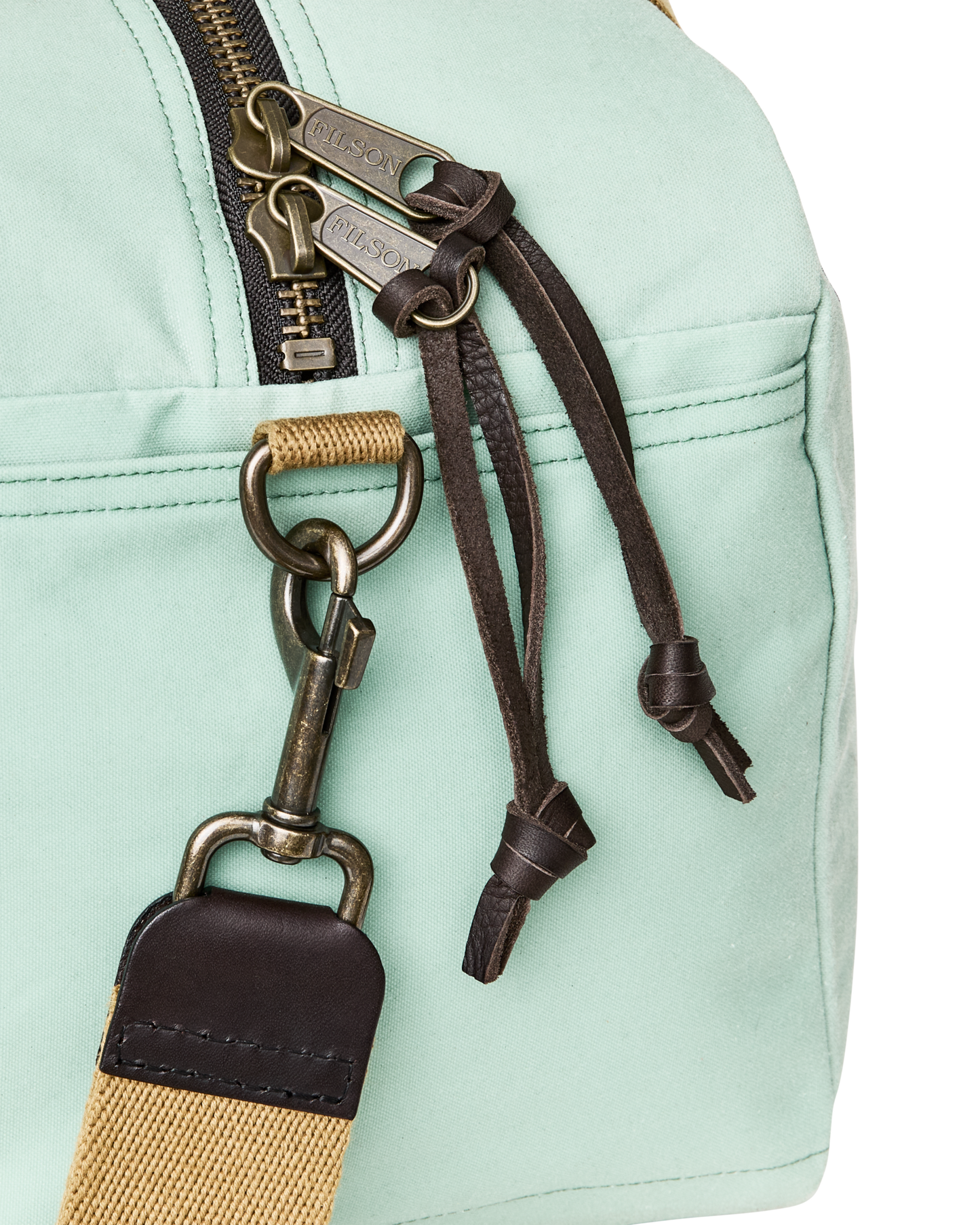 Small Tin Cloth Duffle Bag - Granite Green