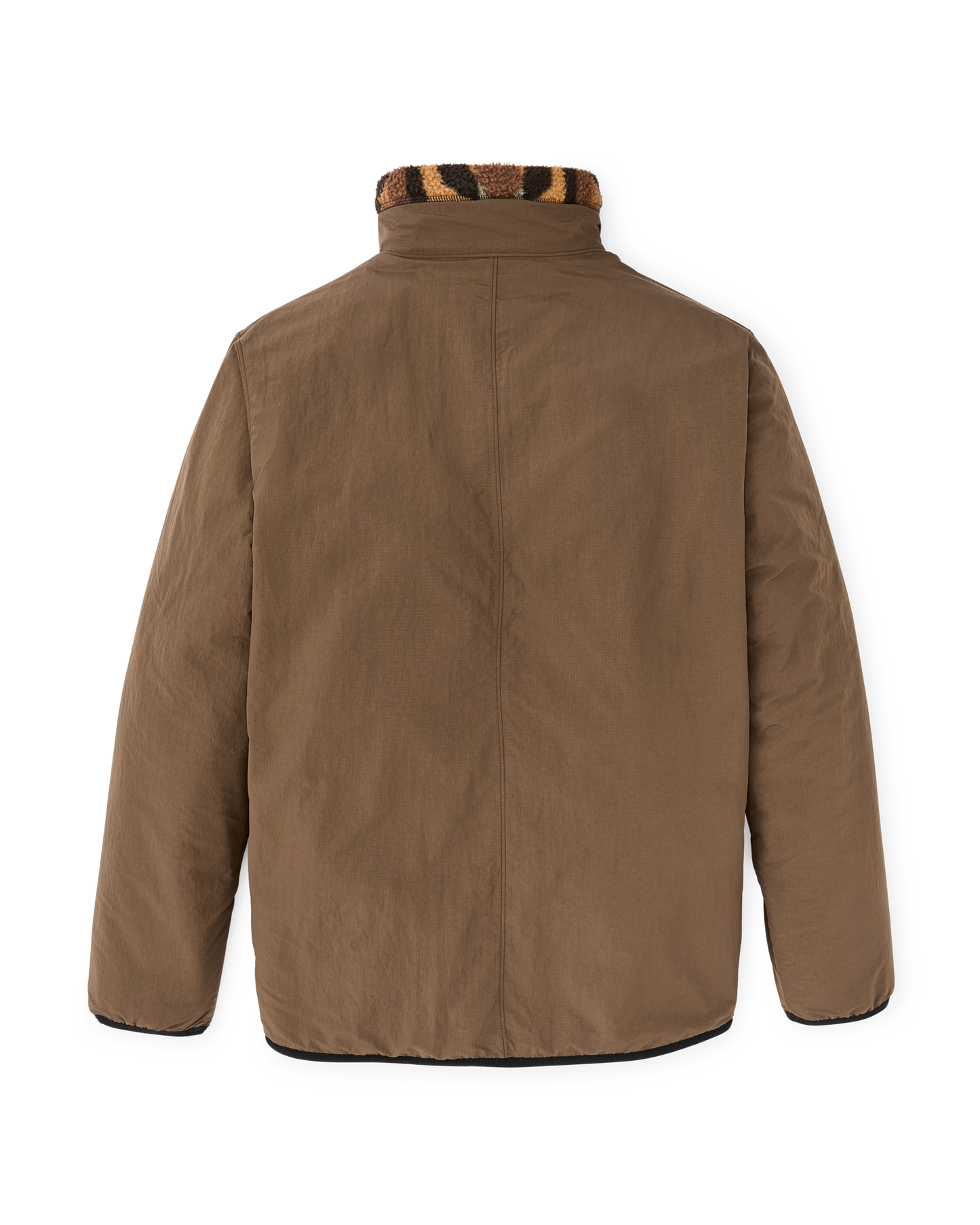 Reversible Pile Fleece Jacket - Brown / Night Camp