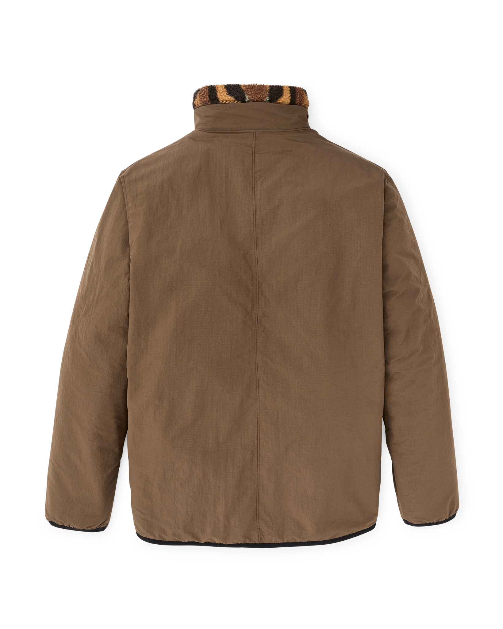 Reversible Pile Fleece Jacket - Brown / Night Camp