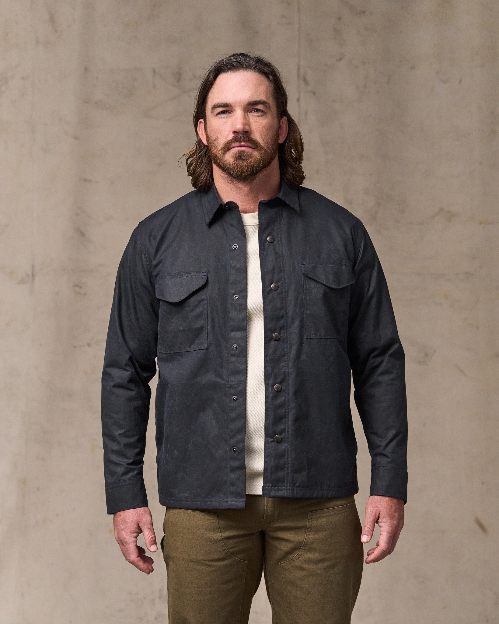 Eagle Harbor Jac-shirt - Navy | Filson
