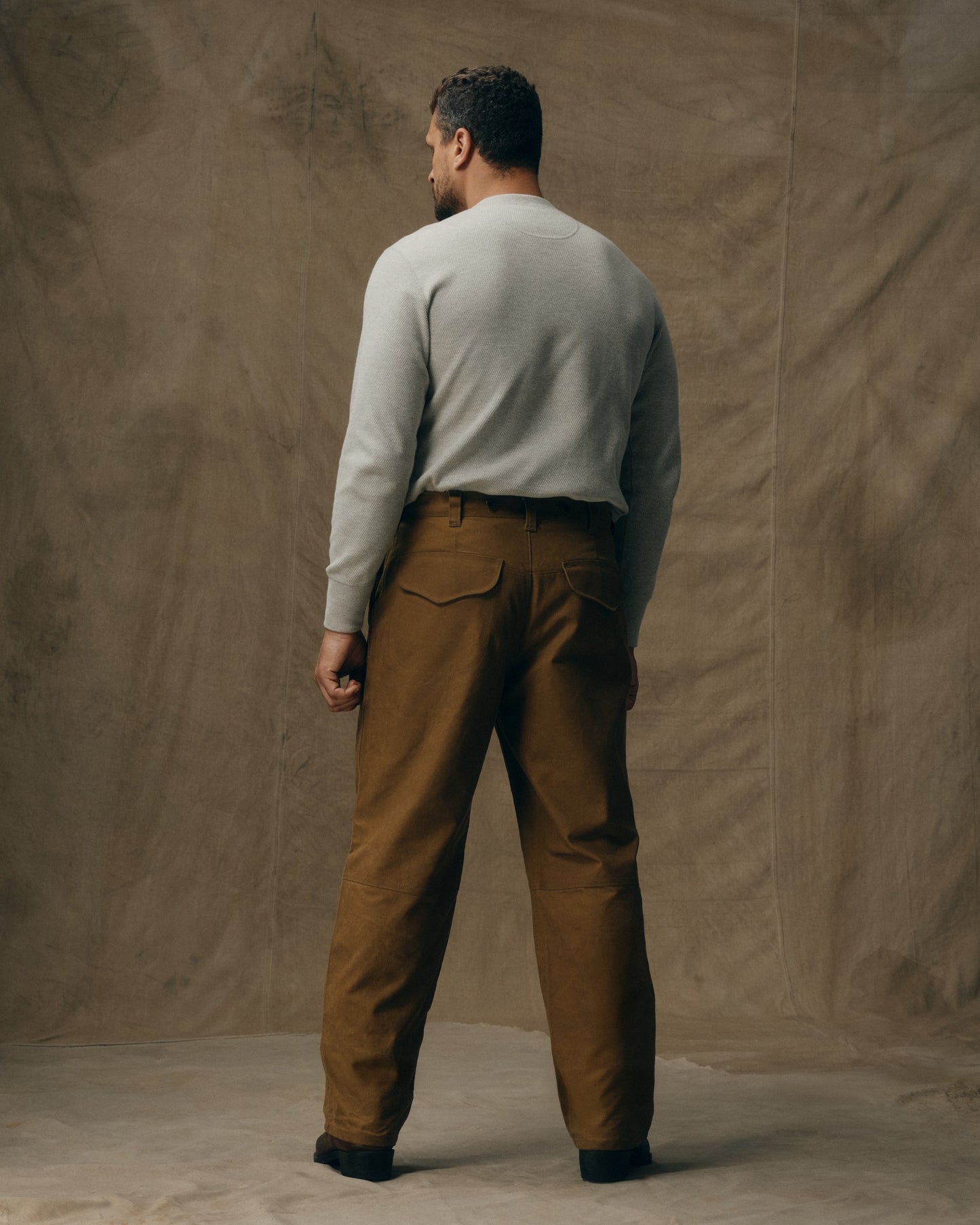 Samir is 6'2" wearing a size Medium
