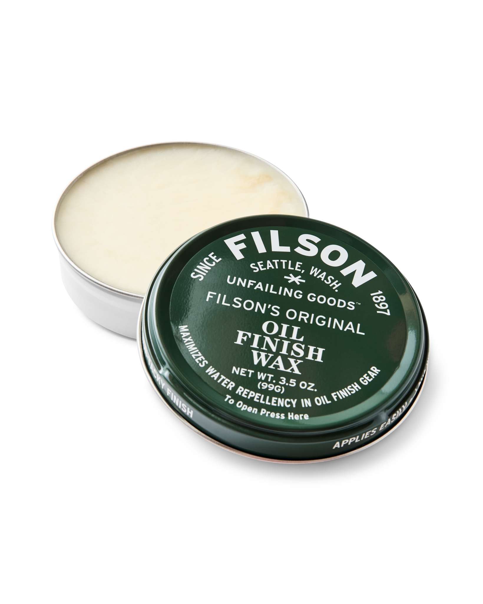 Oil Finish Wax - 3.5 oz - No Color | Filson