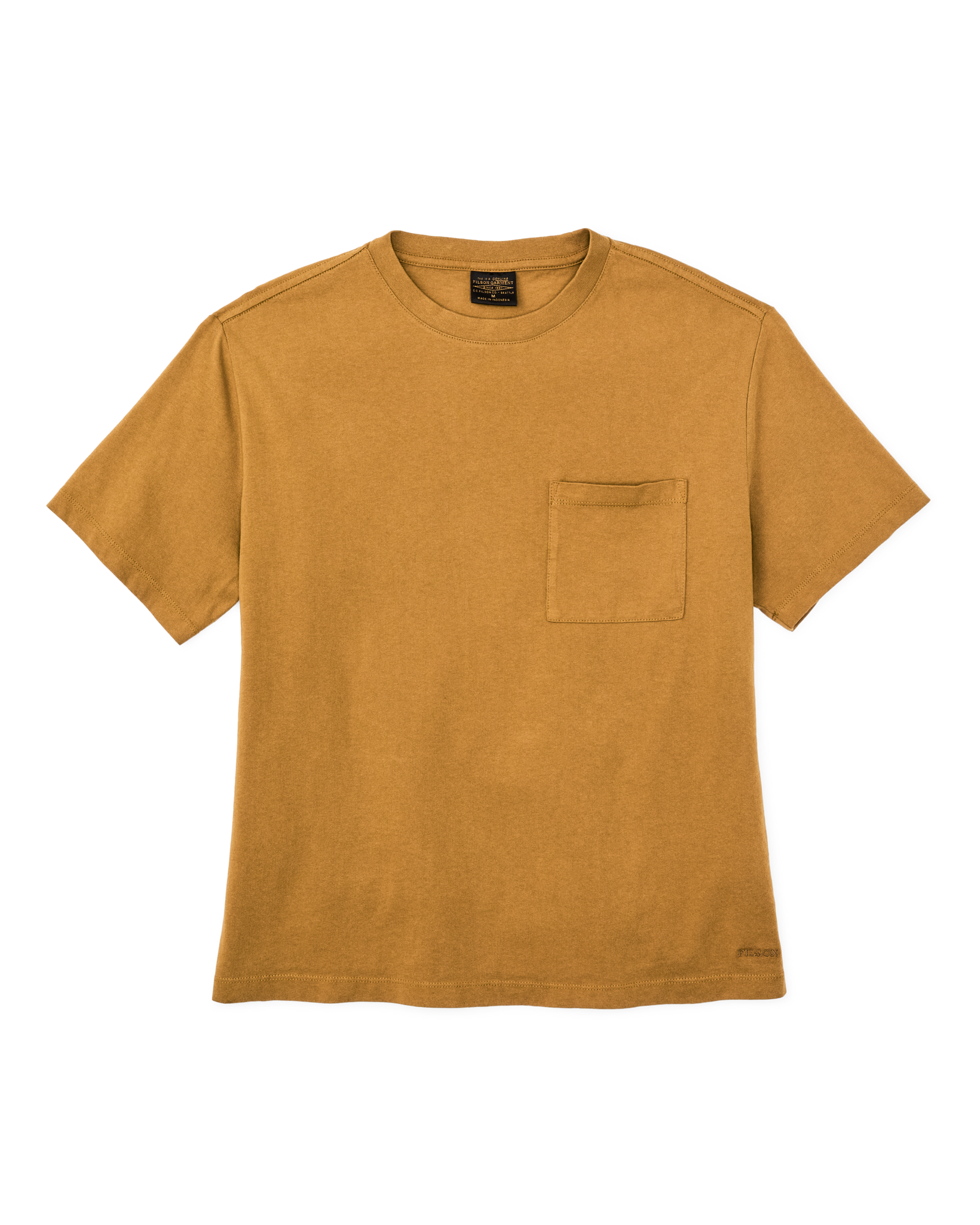 Women's Short Sleeve Pocket Tee - Bronze Brown | Filson