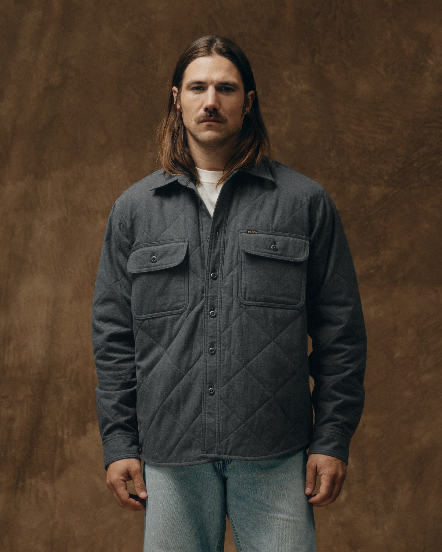 Insulated Flannel Shirt - Charcoal