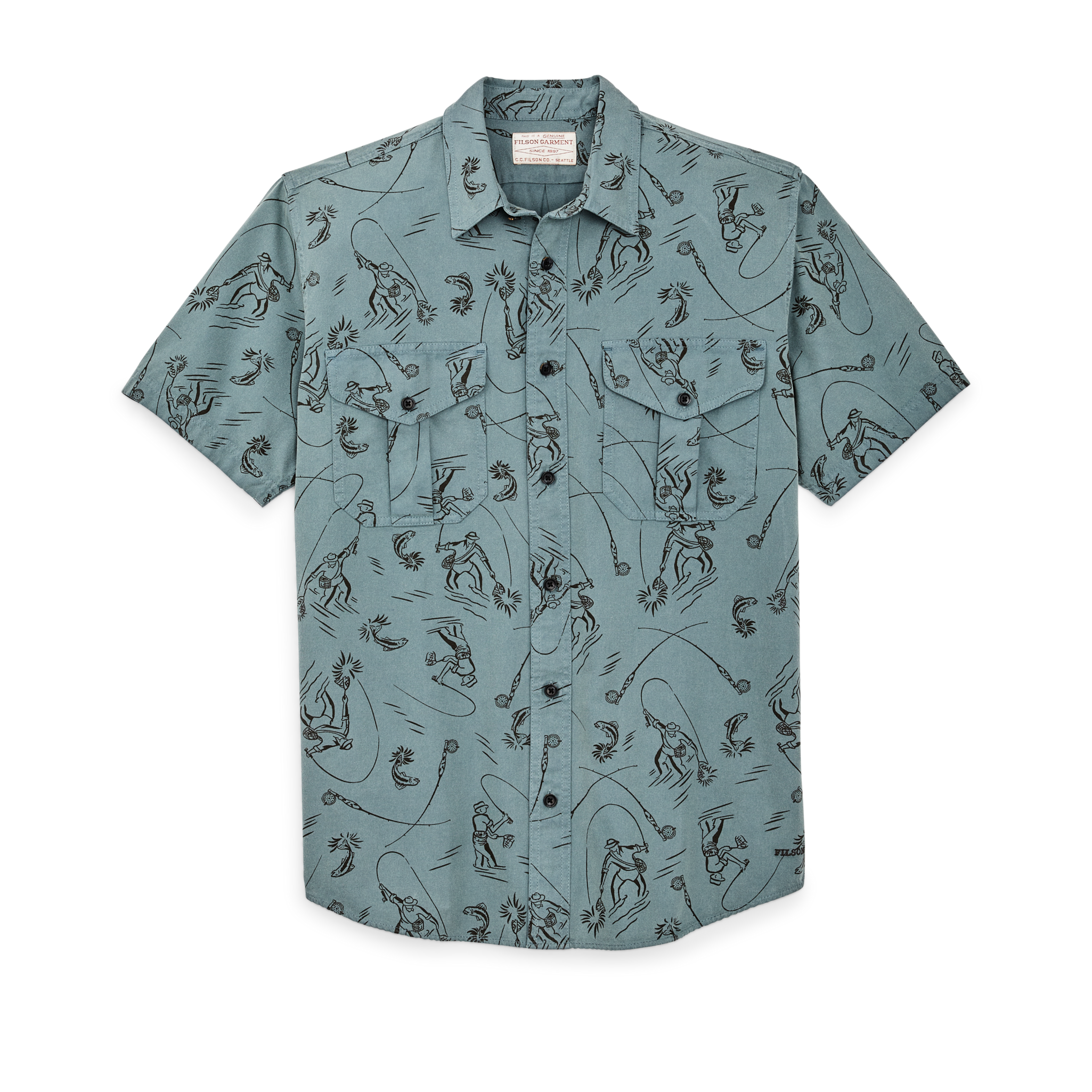 Short Sleeve Lightweight Alaskan Guide Shirt | Filson Short Sleeve Lightweight Alaskan Guide Shirt | Filson