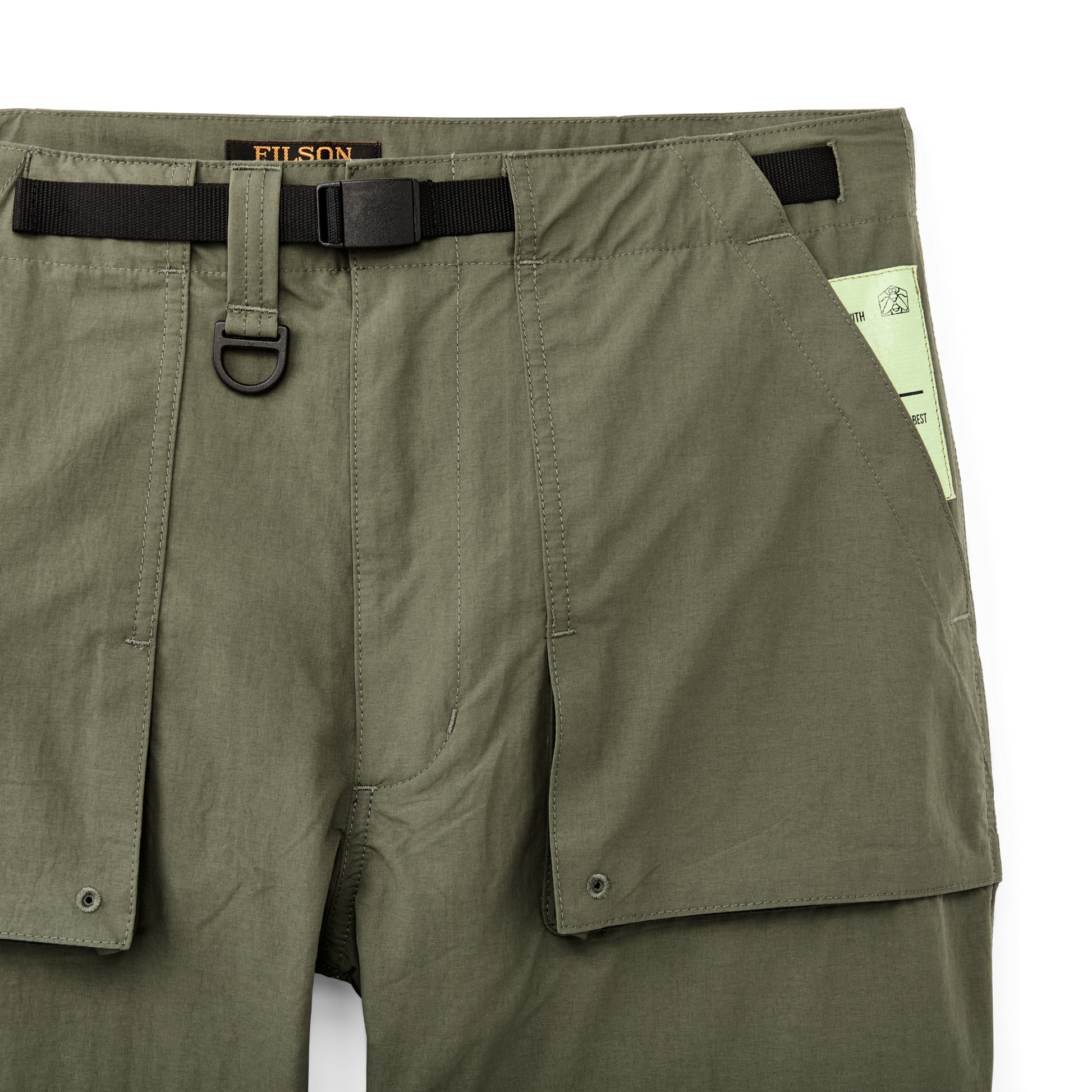 Alternate view of the Filson Filson X Housefly Quick-dry Pants - Mossy Rock