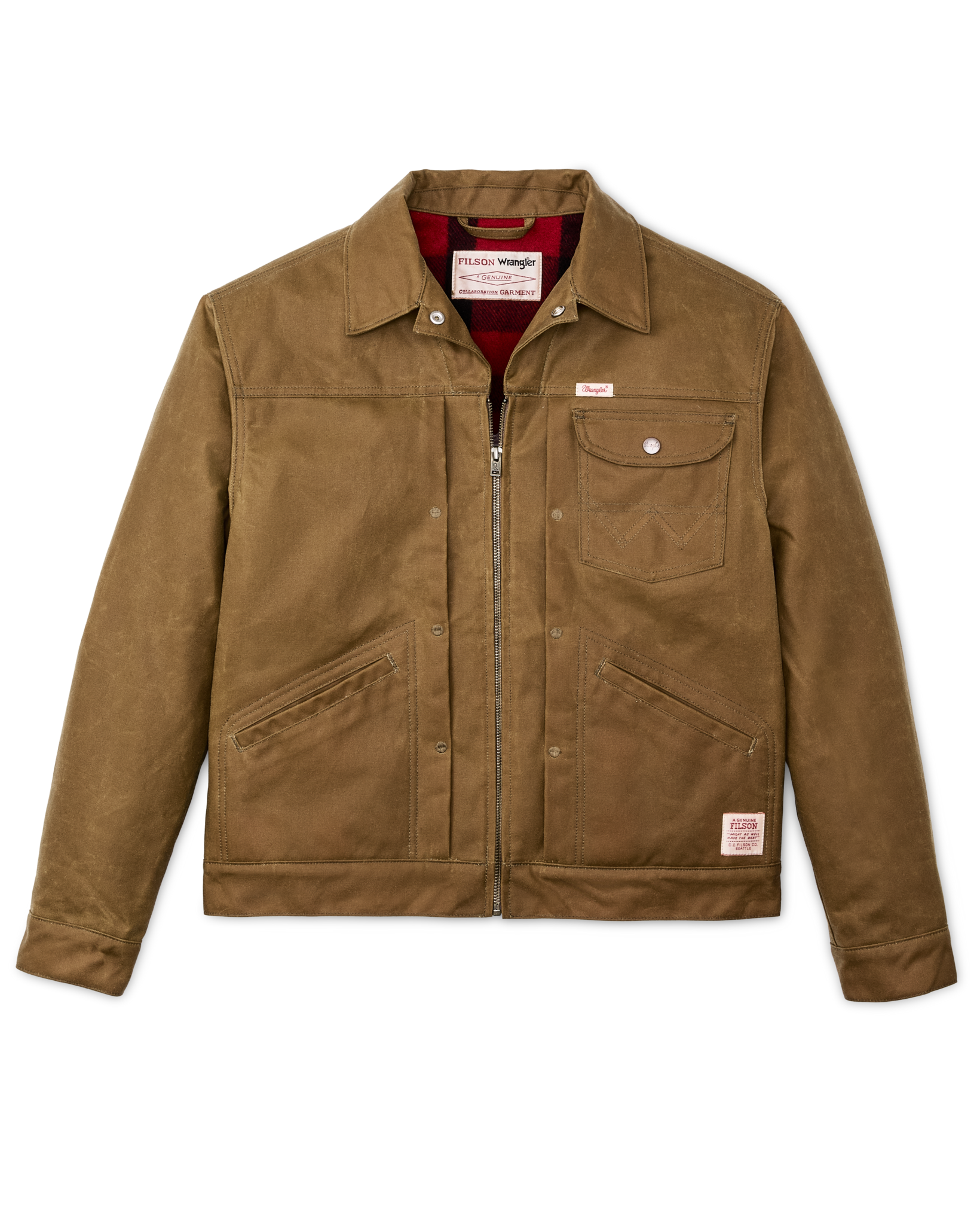 Wrangler X Filson Adventure Jacket - Dark Tan | Filson