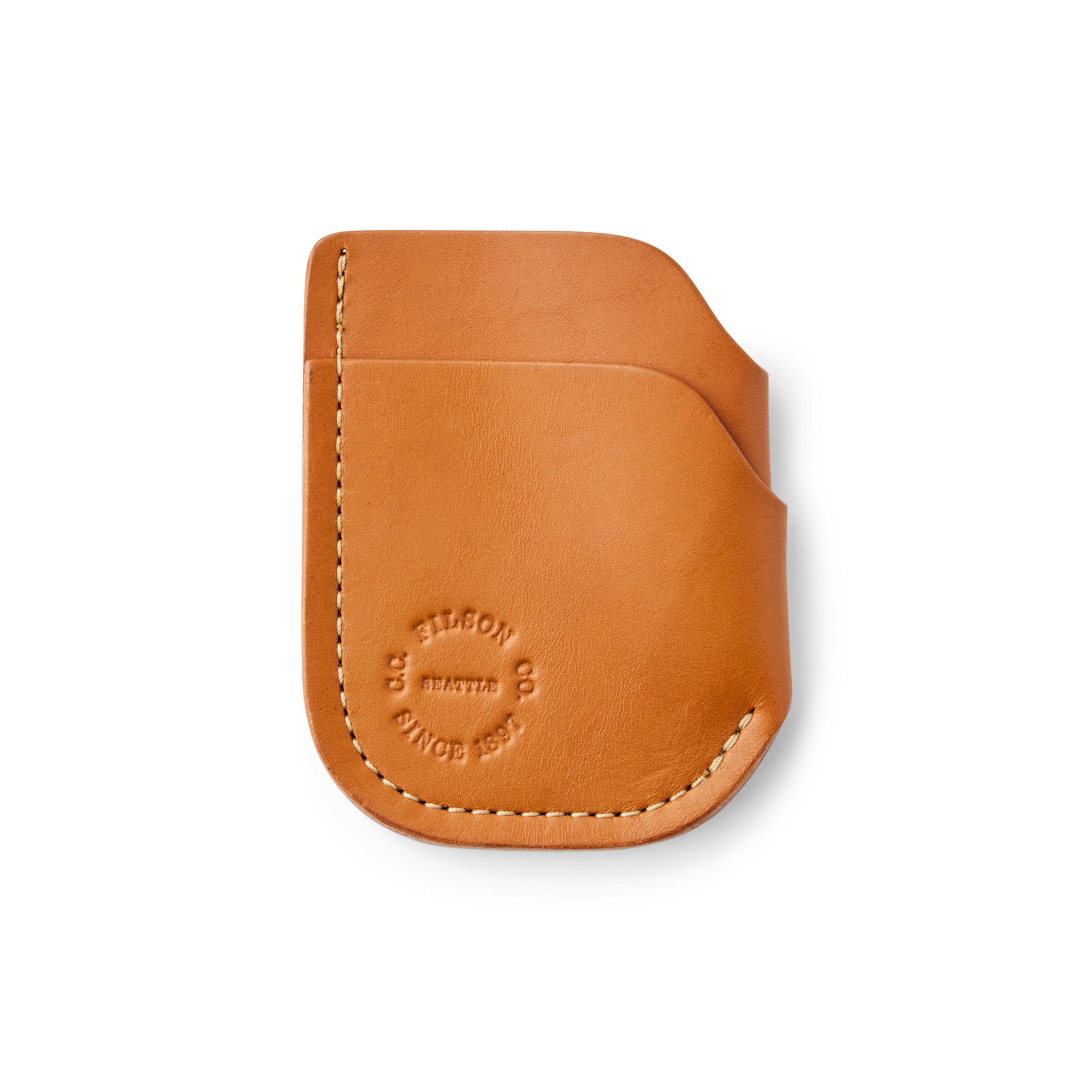 Bridle Leather Front Pocket Cash & Card Case | Filson