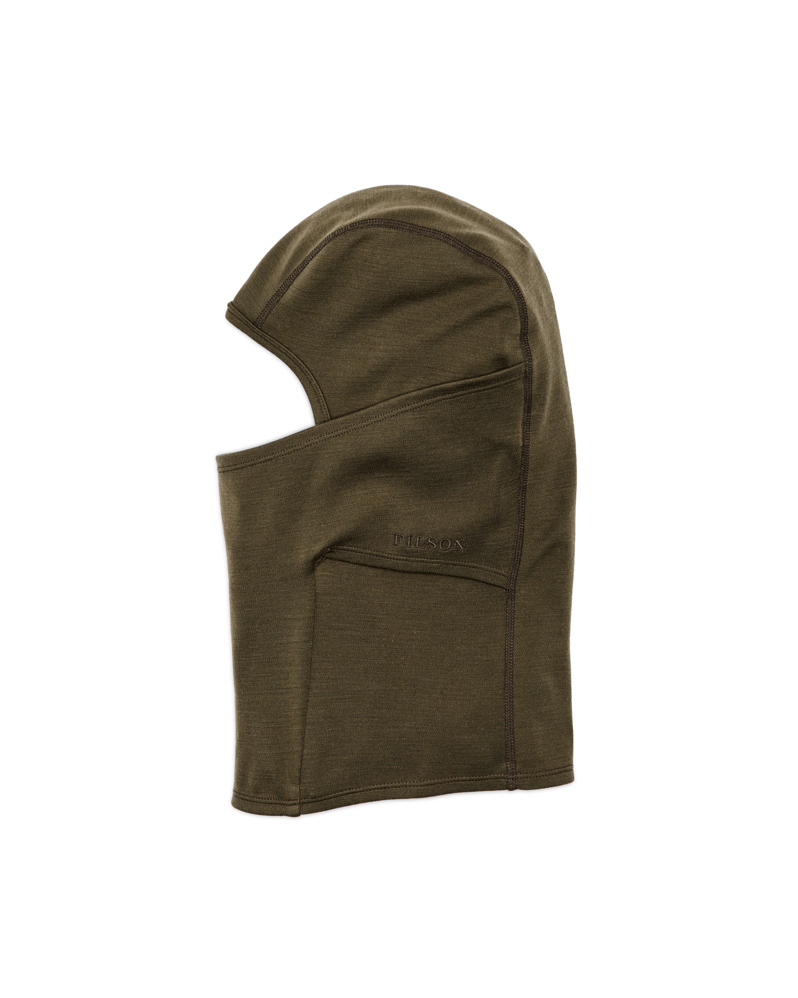 400g Merino Wool Balaclava - Dark Olive | Filson