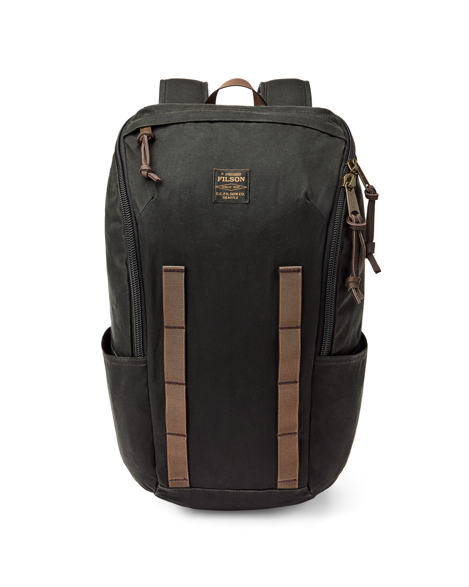 Trapper Creek 28L Backpack - Dark Timber | Filson Trapper Creek 28L Backpack - Dark Timber | Filson