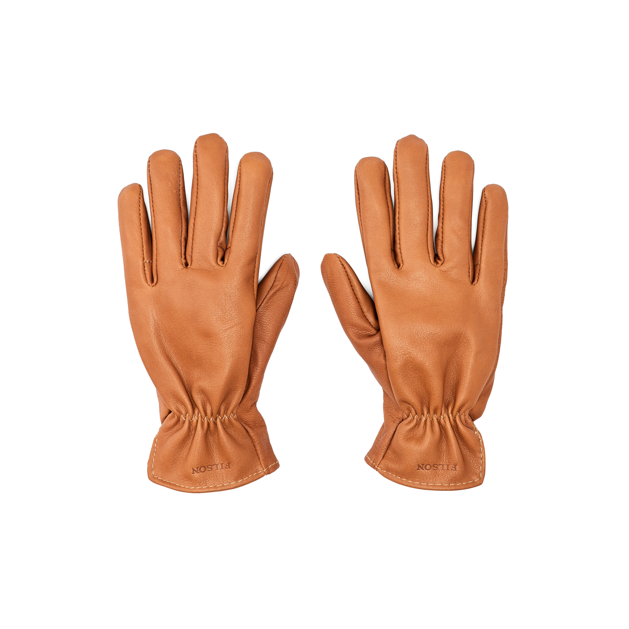 Filson Original Goatskin Gloves in Saddle Brown