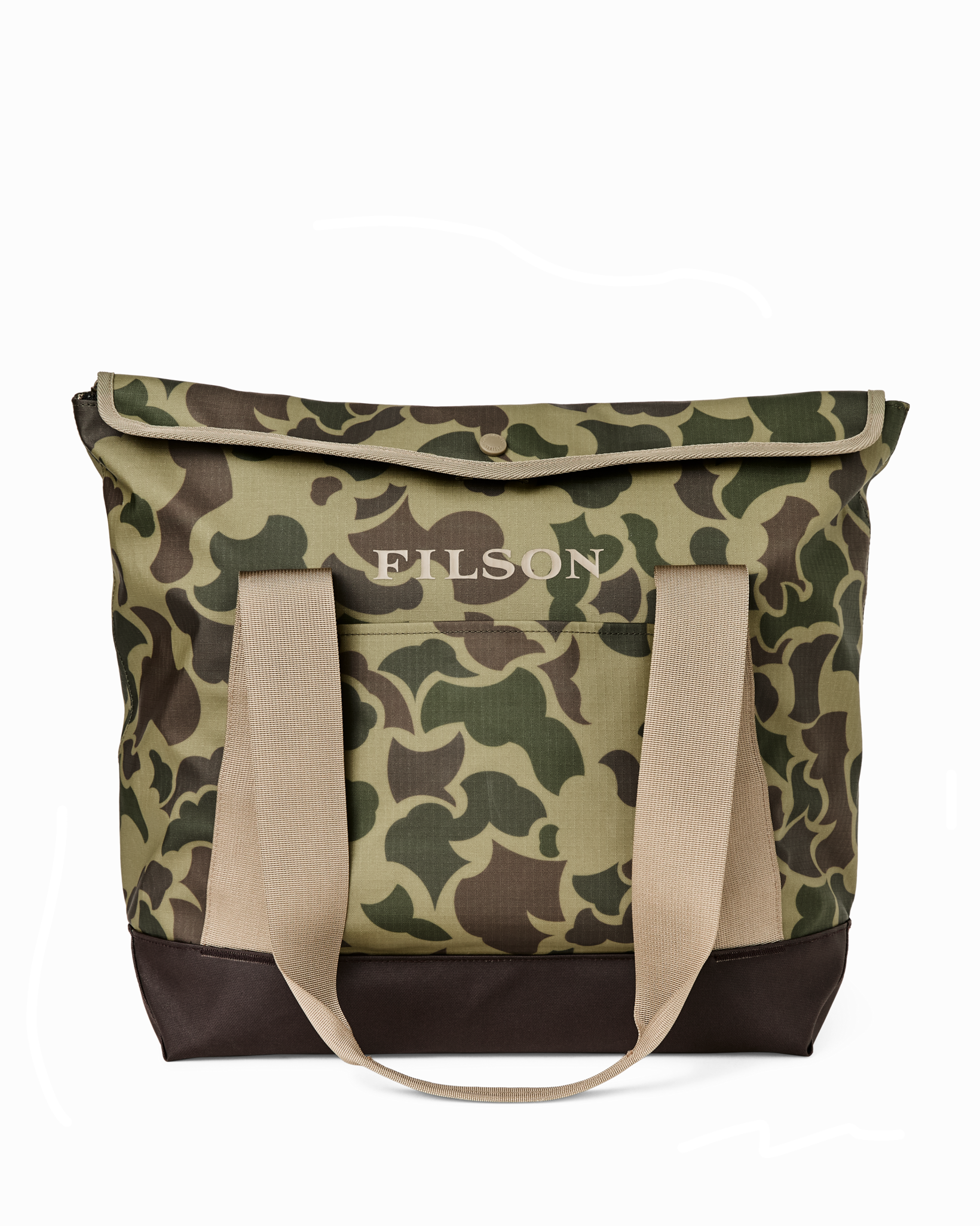 All-weather Tote Bag - Tundra Shrub Camo | Filson