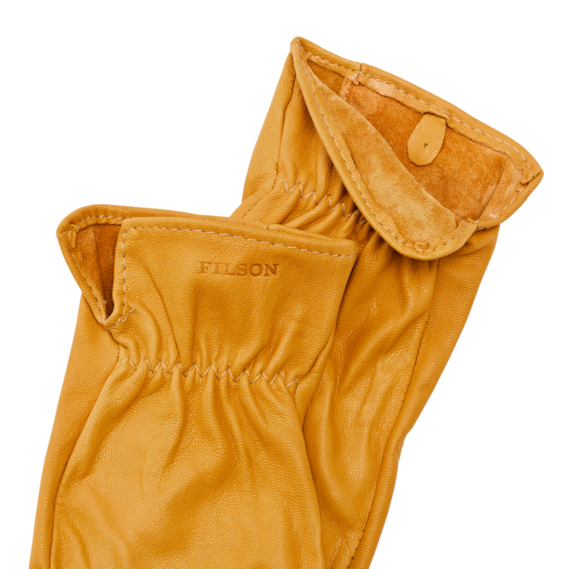 Alternate view of the Filson Original Goatskin Gloves - Tan