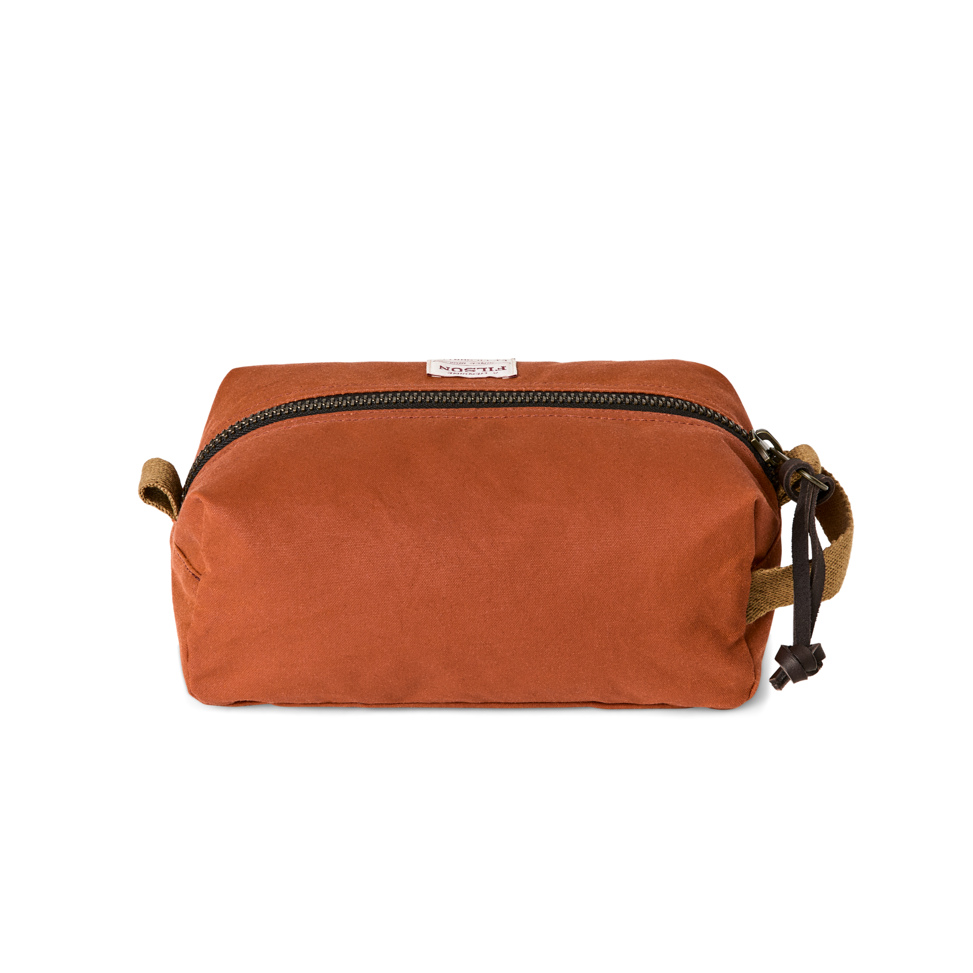 Alternate view of the Filson Tin Cloth Travel Kit - Rust