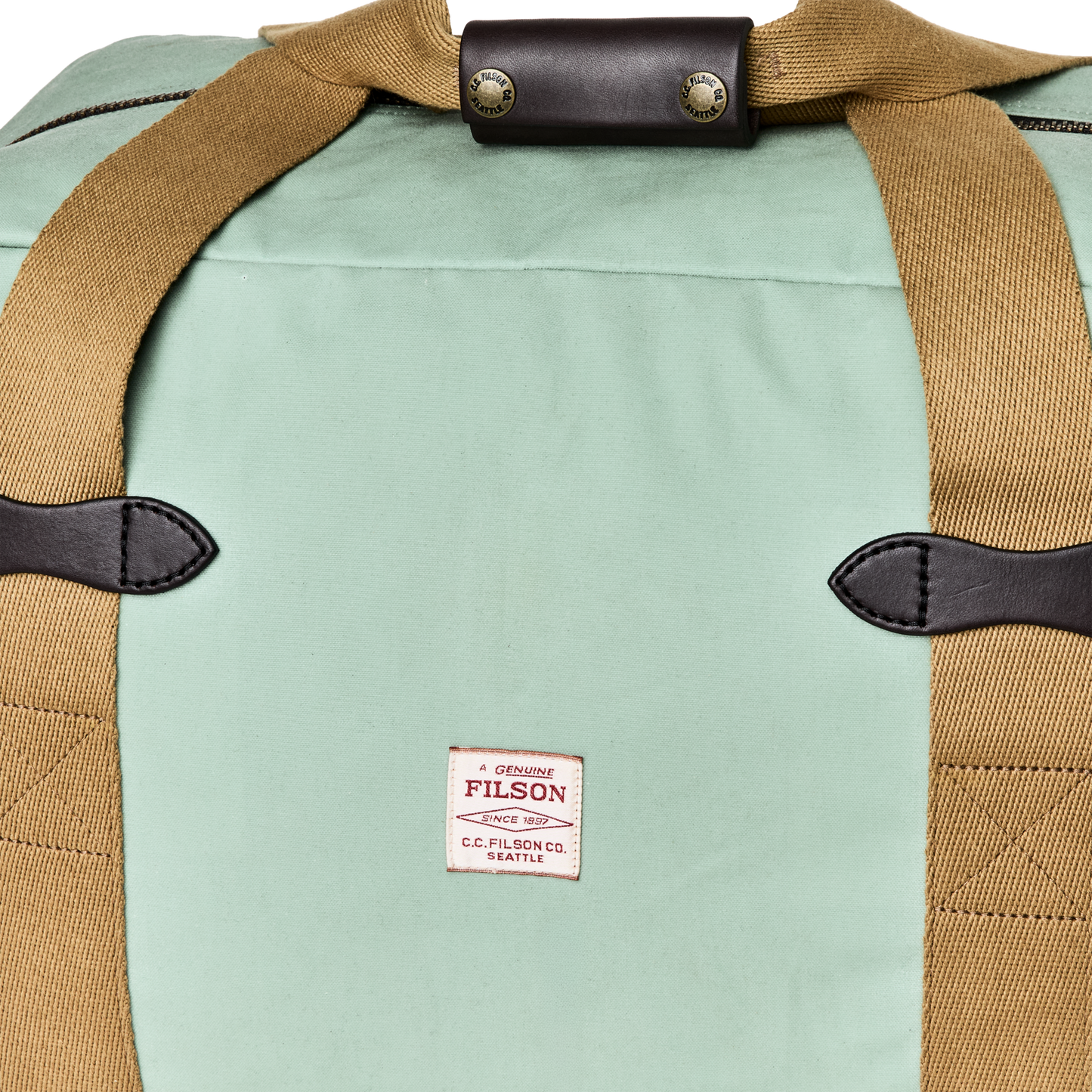 Medium Tin Cloth Duffle Bag - Granite Green