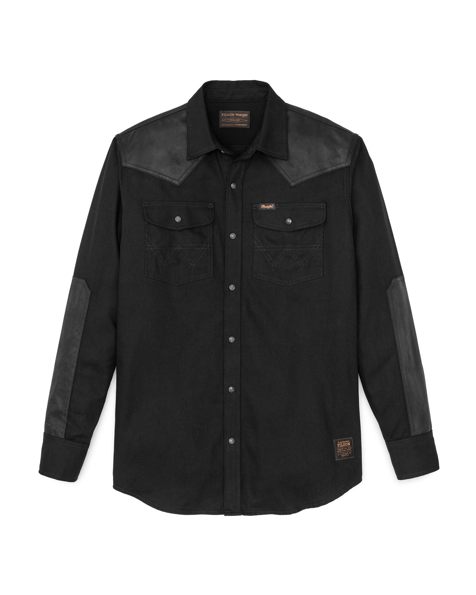 Wrangler X Filson Wild Adventure Shirt - Black | Filson