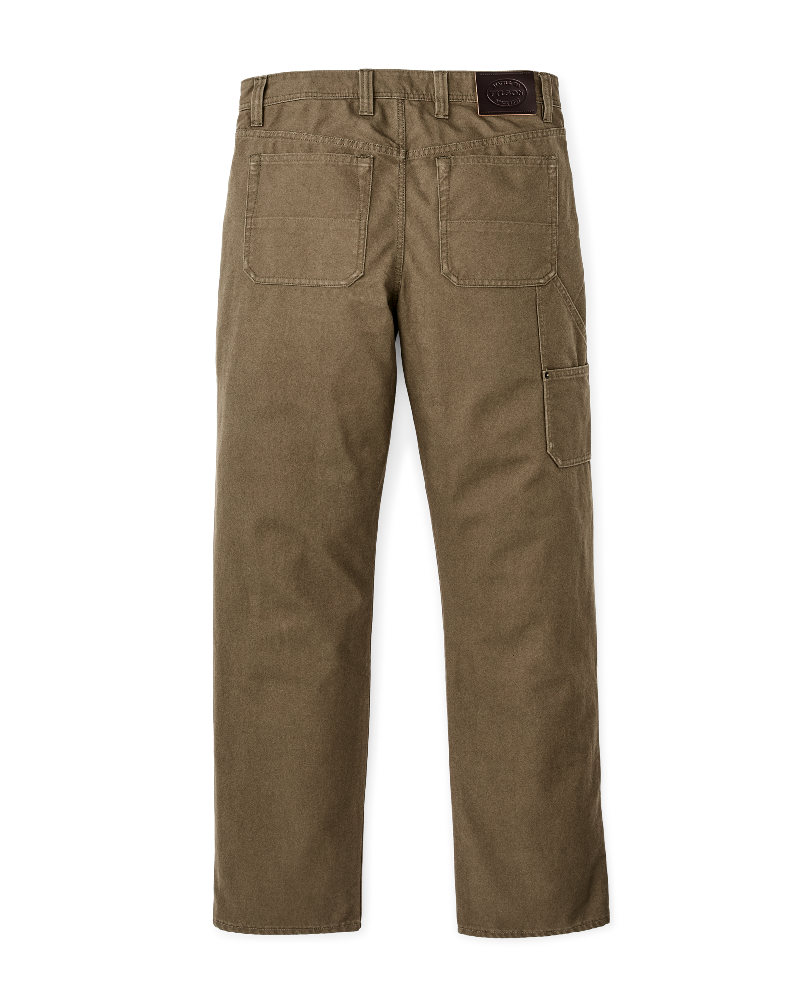 Alternate view of the Filson Dry Tin Double Front Pants - Marsh Olive