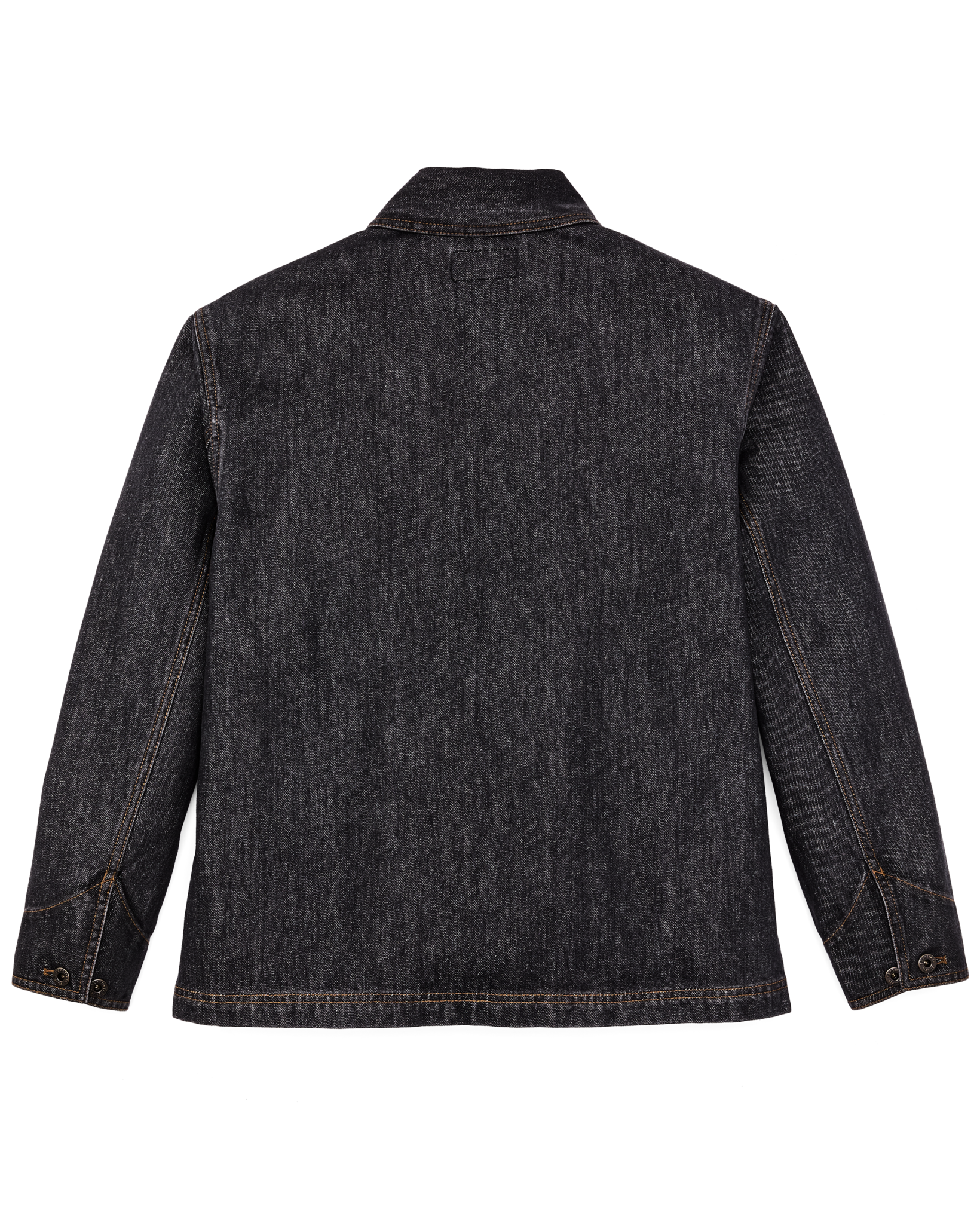Women's Denim Barn Coat - Rinse Black