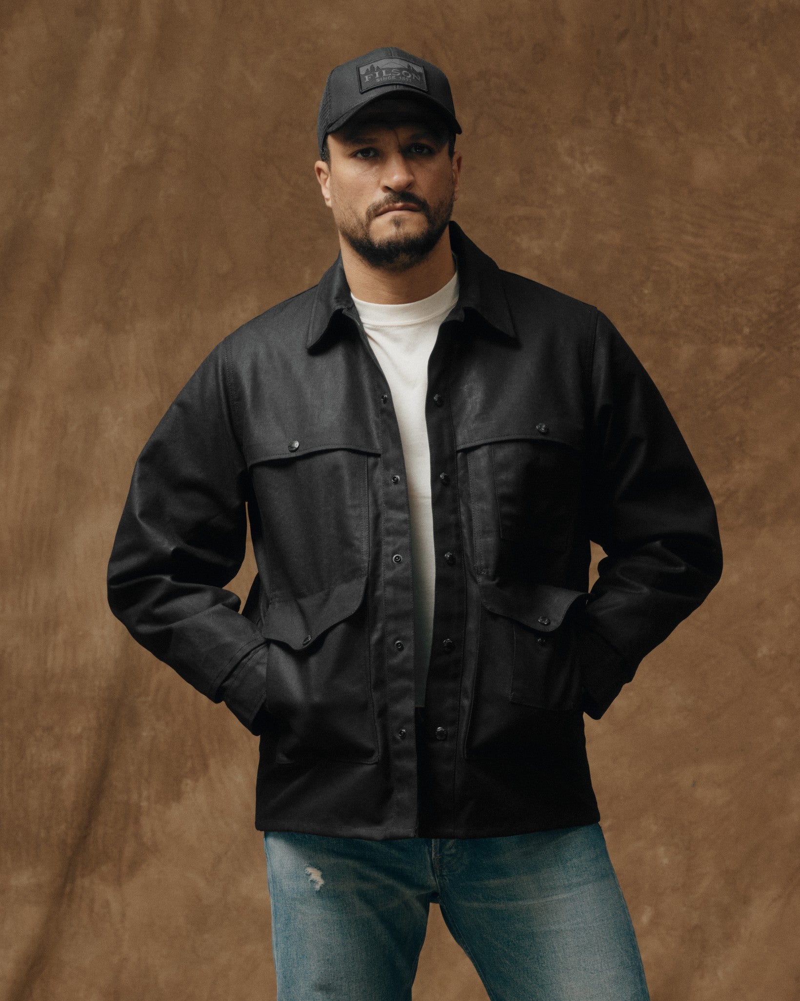 Filson Tincloth Cruiser Jacket