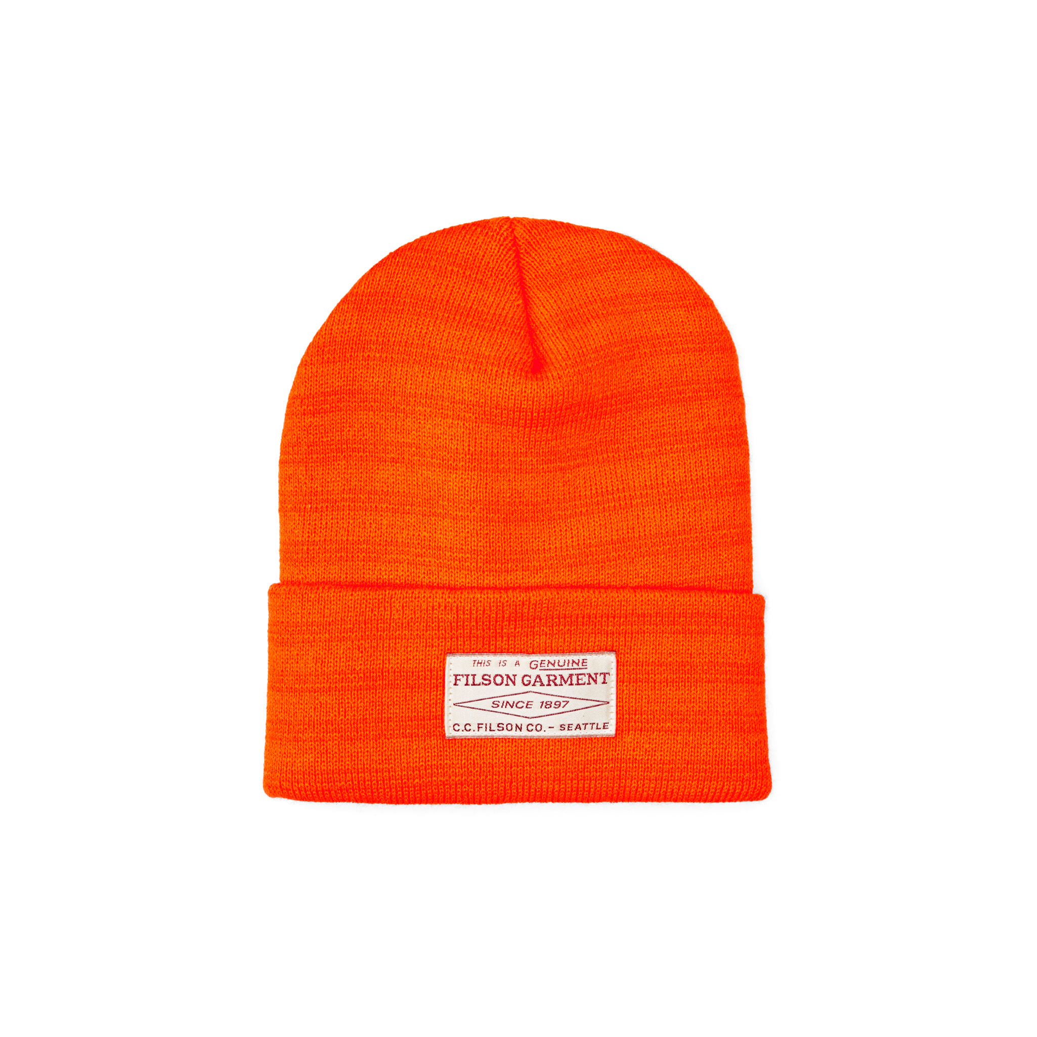 ザリアルマッコイズ CIVILIAN WOOL WATCH CAP ORANGE ザリアルマッコイズ CIVILIAN WOOL WATCH CAP ORANGE