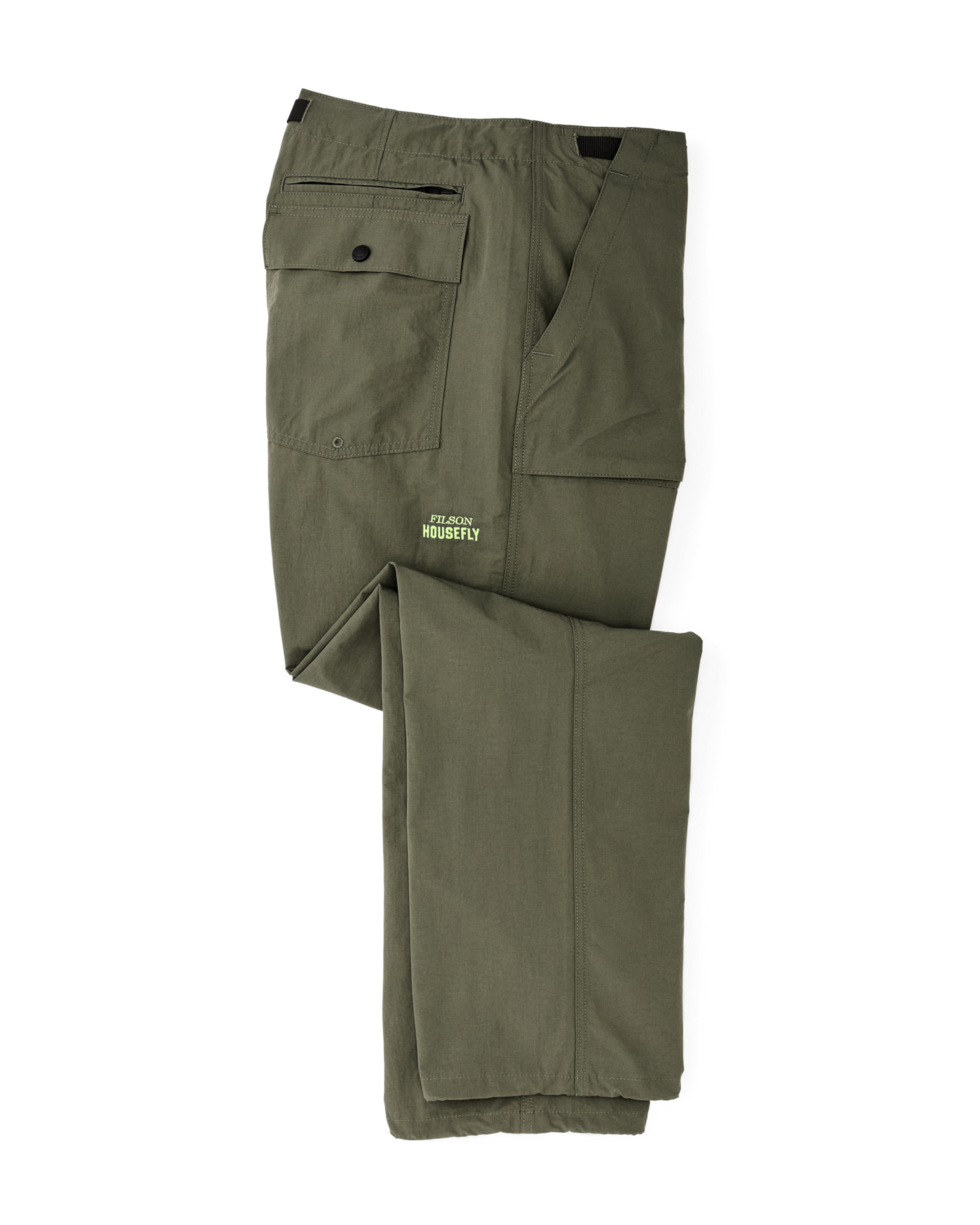 Alternate view of the Filson Filson X Housefly Quick-dry Pants - Mossy Rock