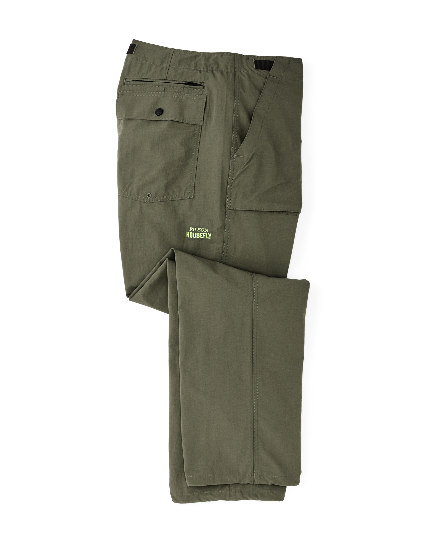 Alternate view of the Filson Filson X Housefly Quick-dry Pants - Mossy Rock