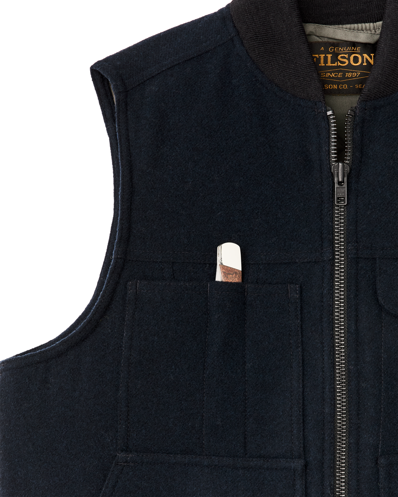 Spokane Insulated Work Vest - Navy