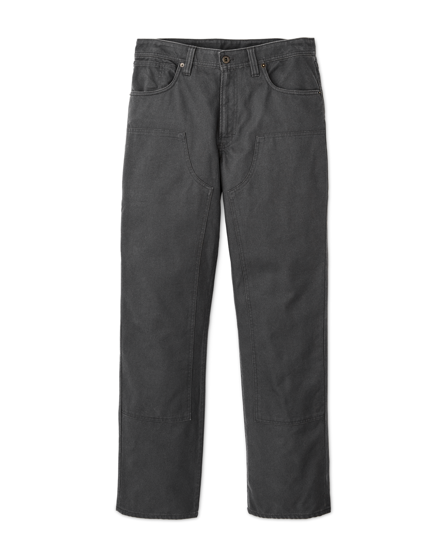 Front-facing image of the Filson Dry Tin Double Front Pants - Raven