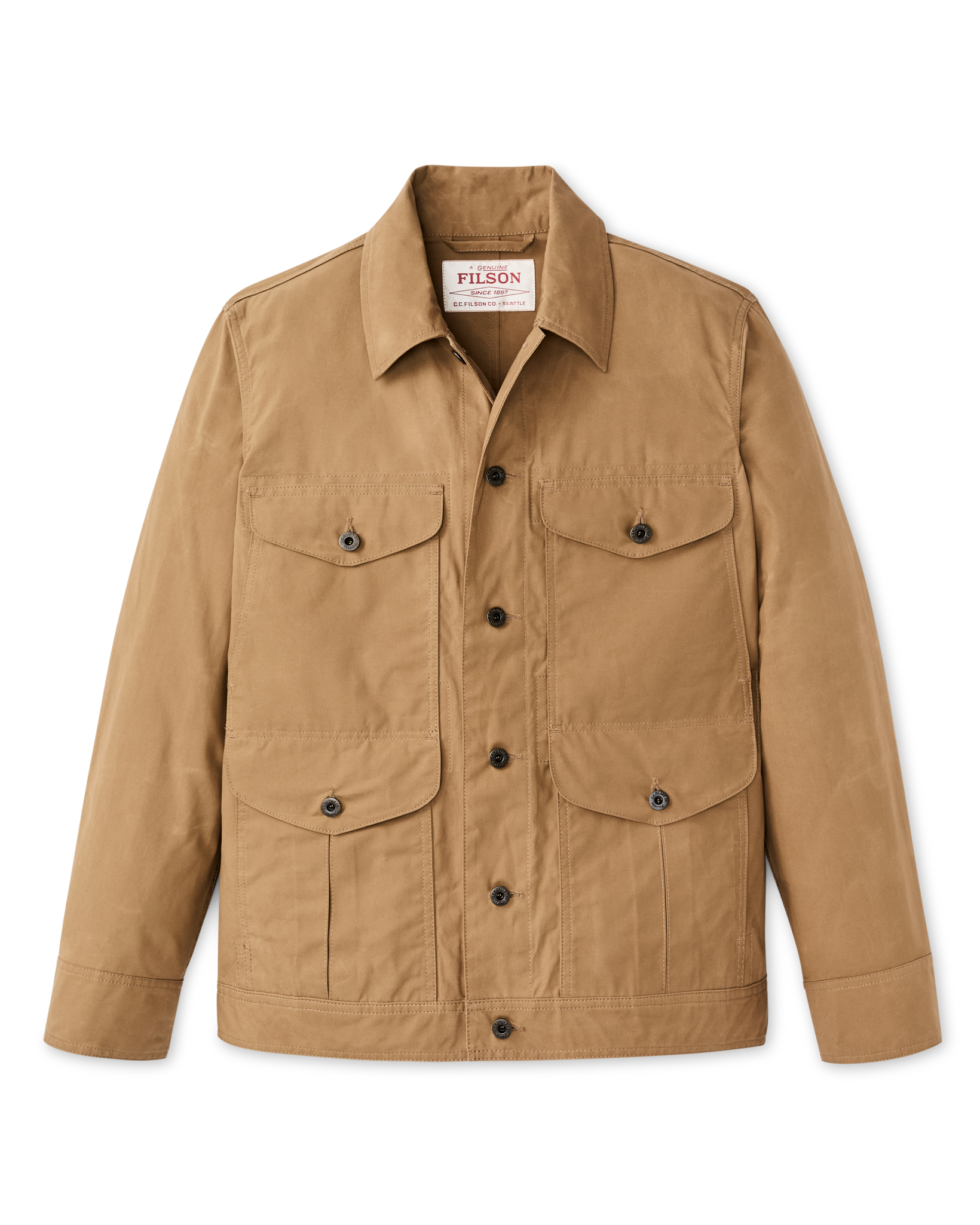 Dry Wax Journeyman Jacket - Tan | Filson