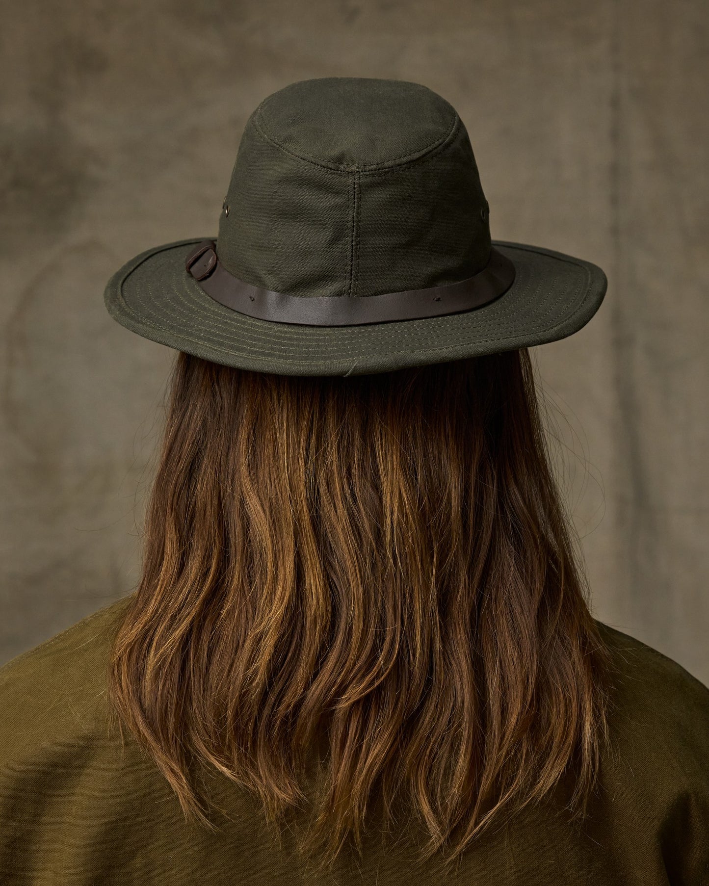 Tin Cloth Packer Hat - Otter Green