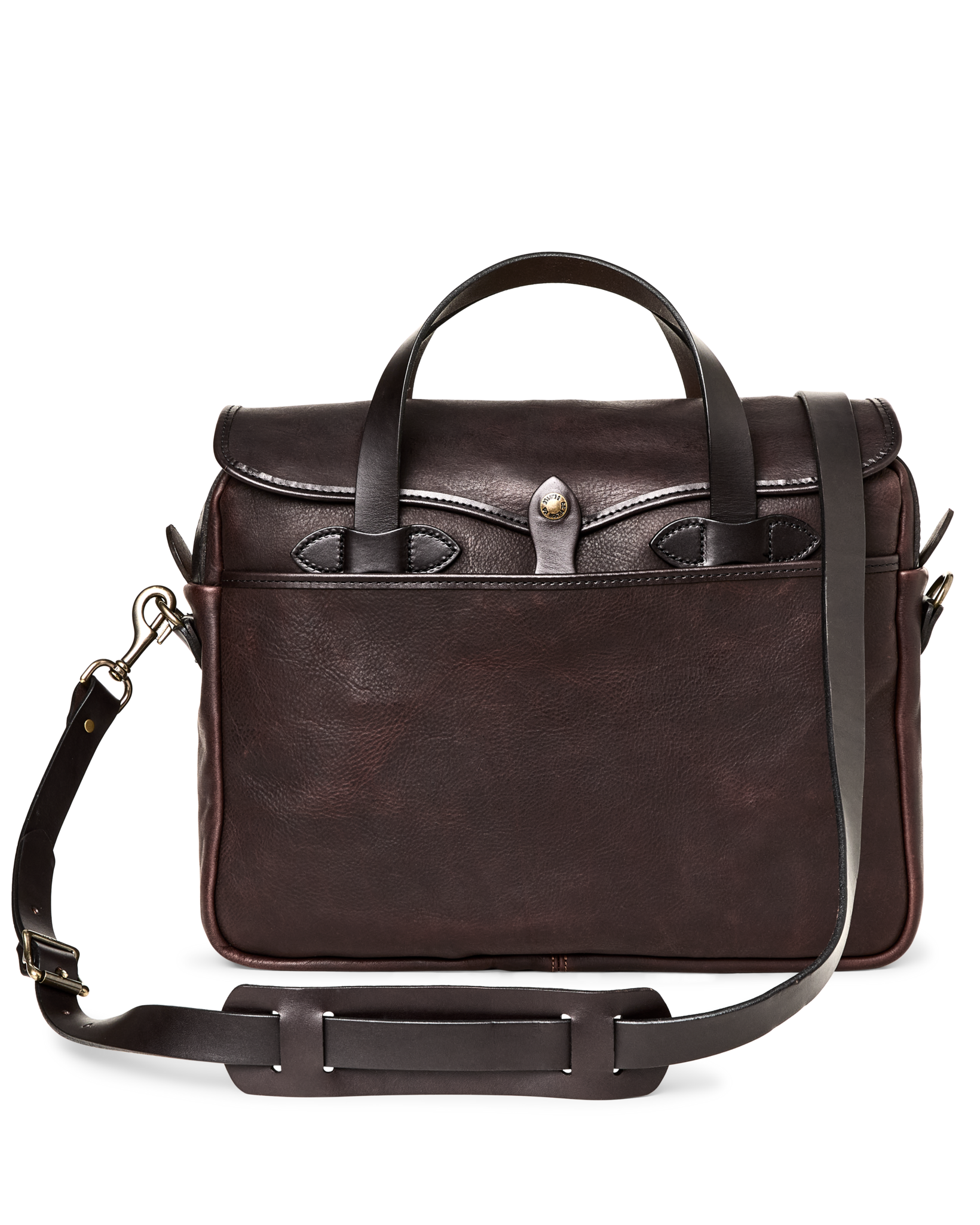 Heritage Leather Original Briefcase - Ballard Brown | Filson