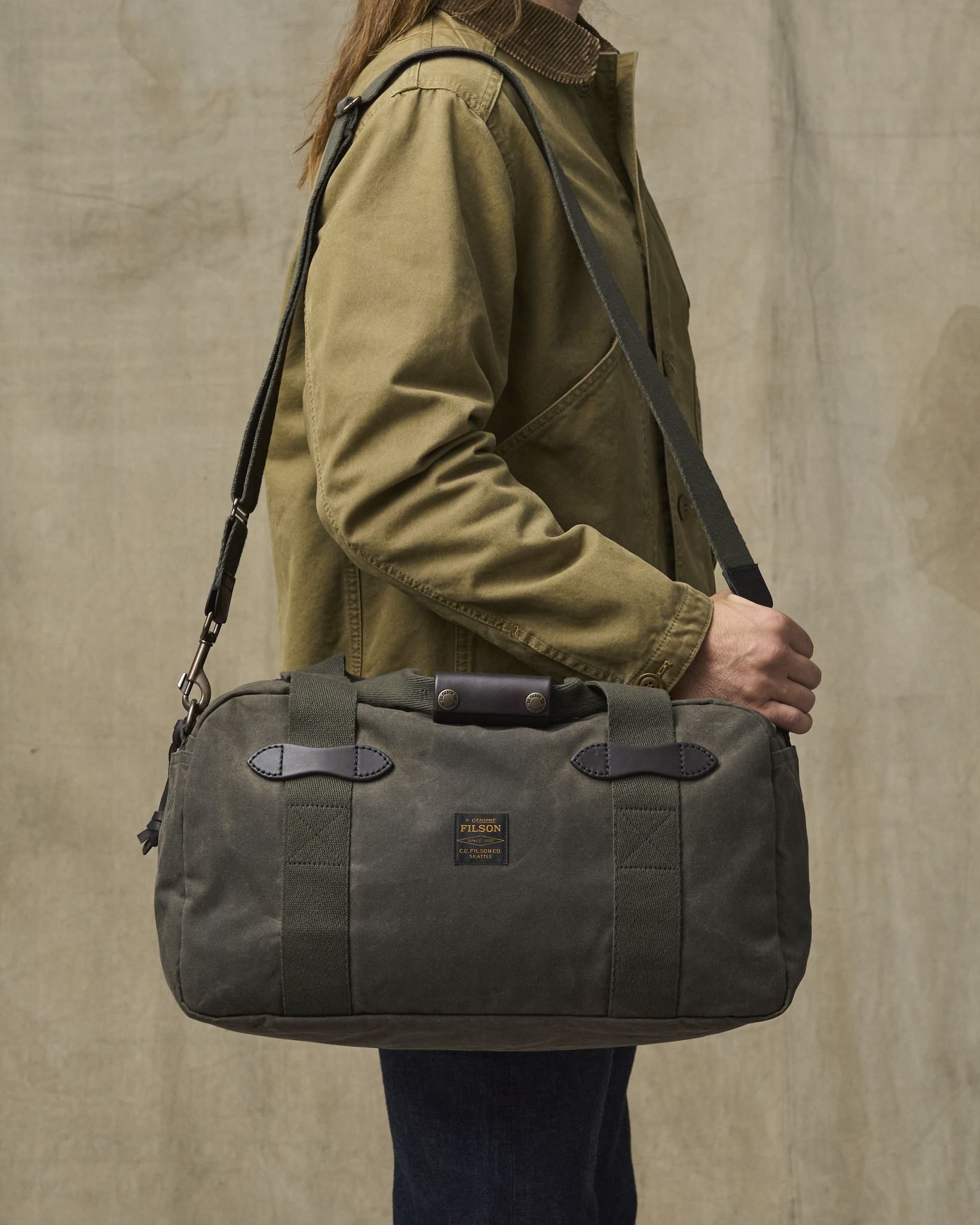 Small Tin Cloth Duffle Bag Filson - Main Image