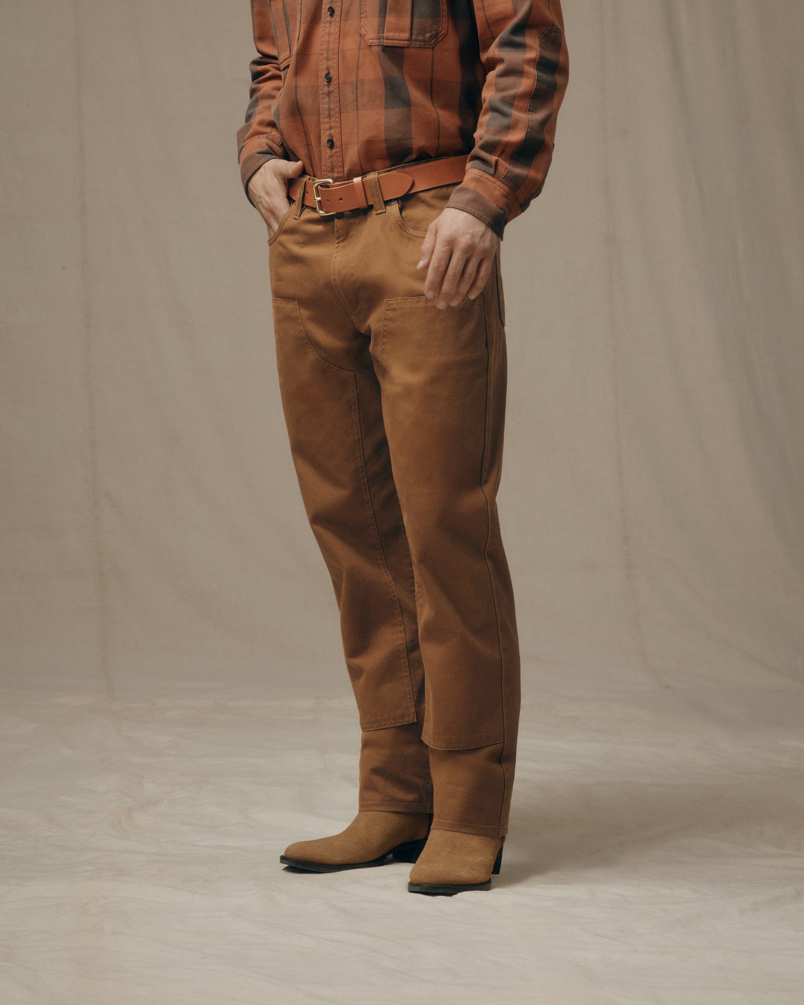 Dry Tin Double Front Pants - Whiskey | Filson