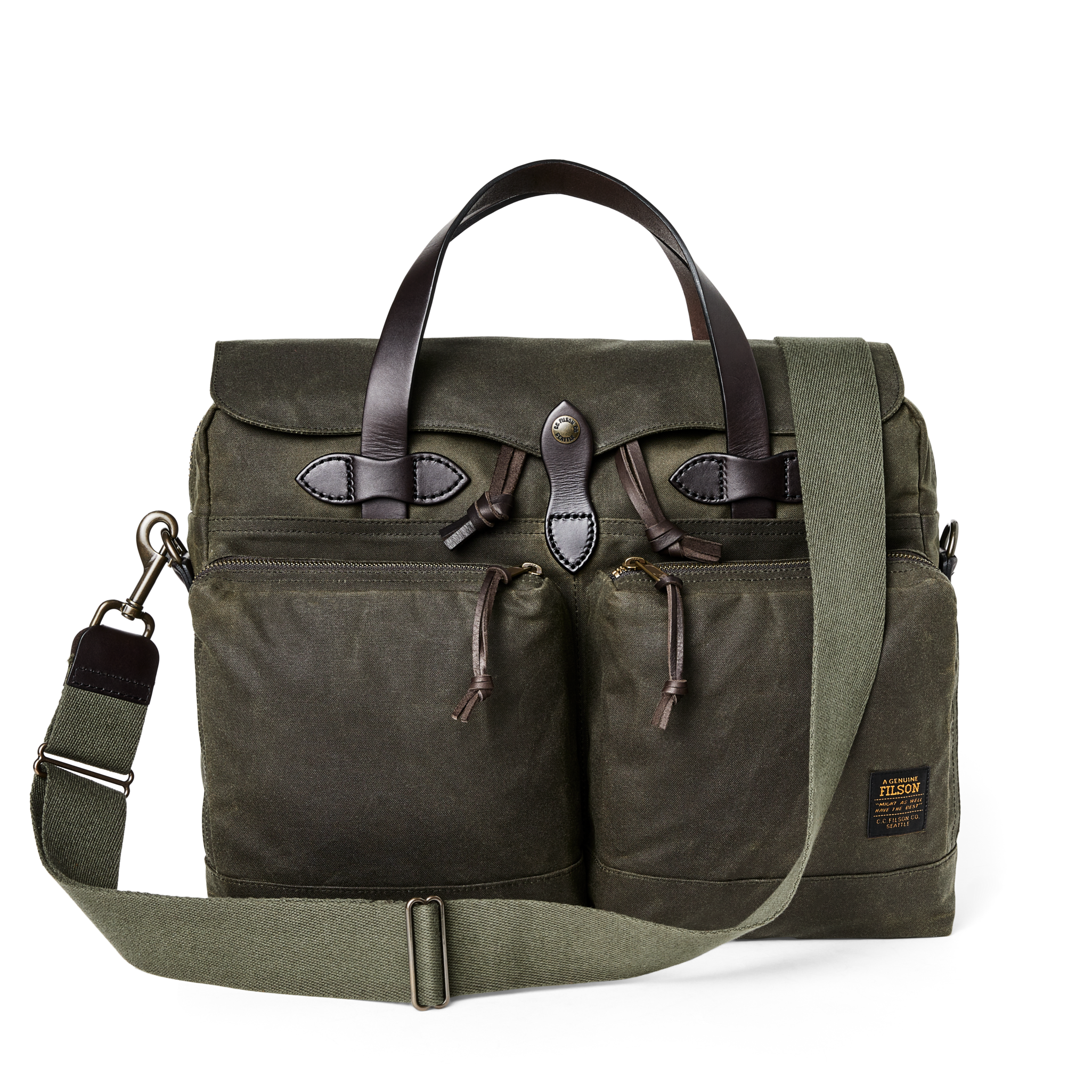 24 Hour Tin Cloth Briefcase | Filson 24 Hour Tin Cloth Briefcase | Filson