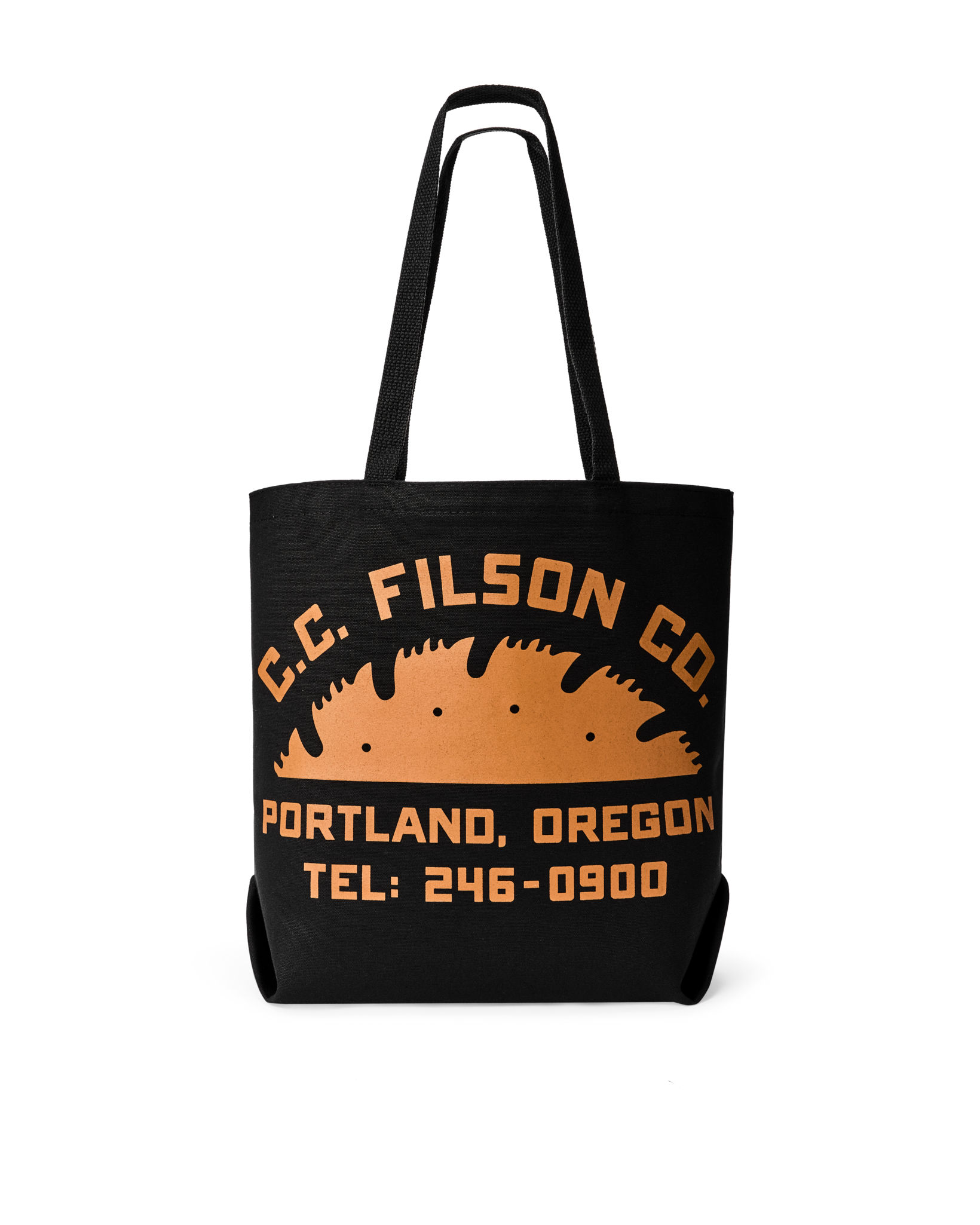Portland Graphic Tote Bag - Black | Filson