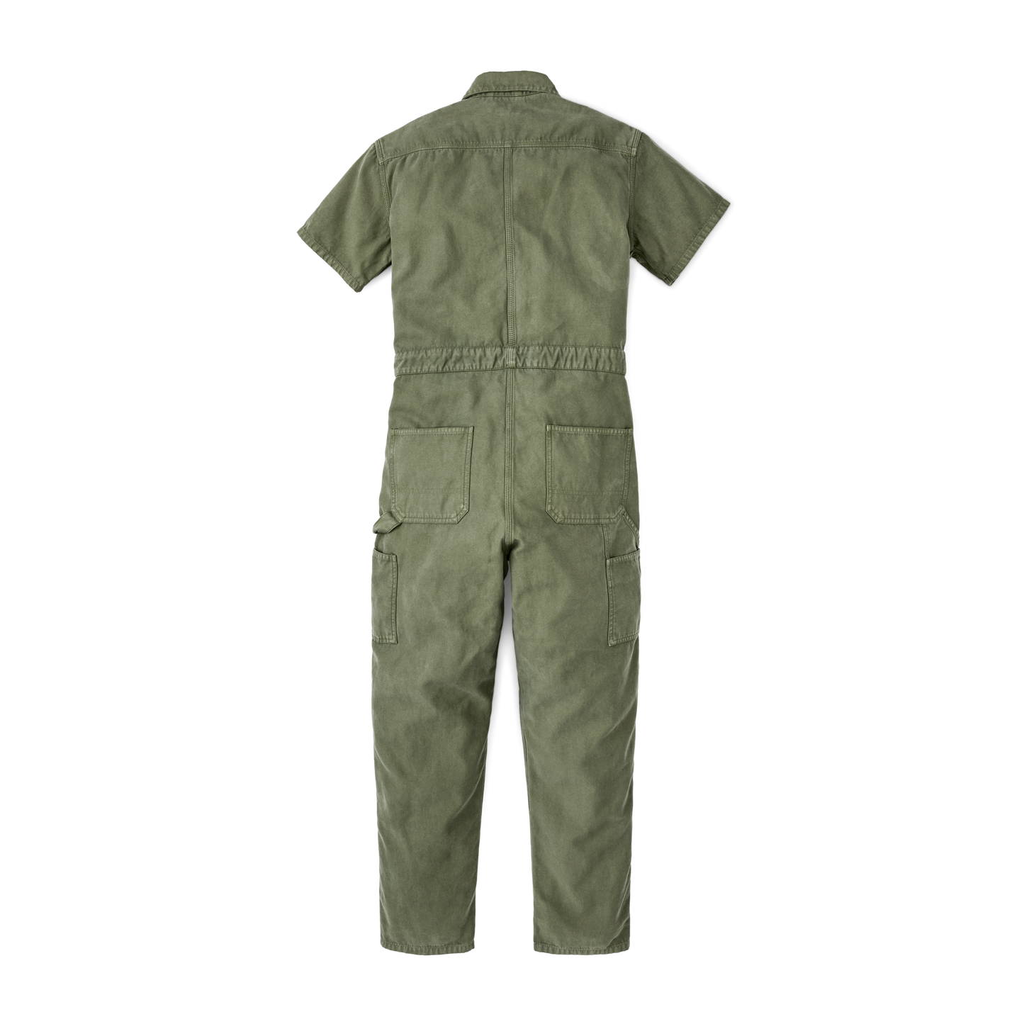 Alternate view of the Filson Women's Field Short Sleeve Coverall - Army Green