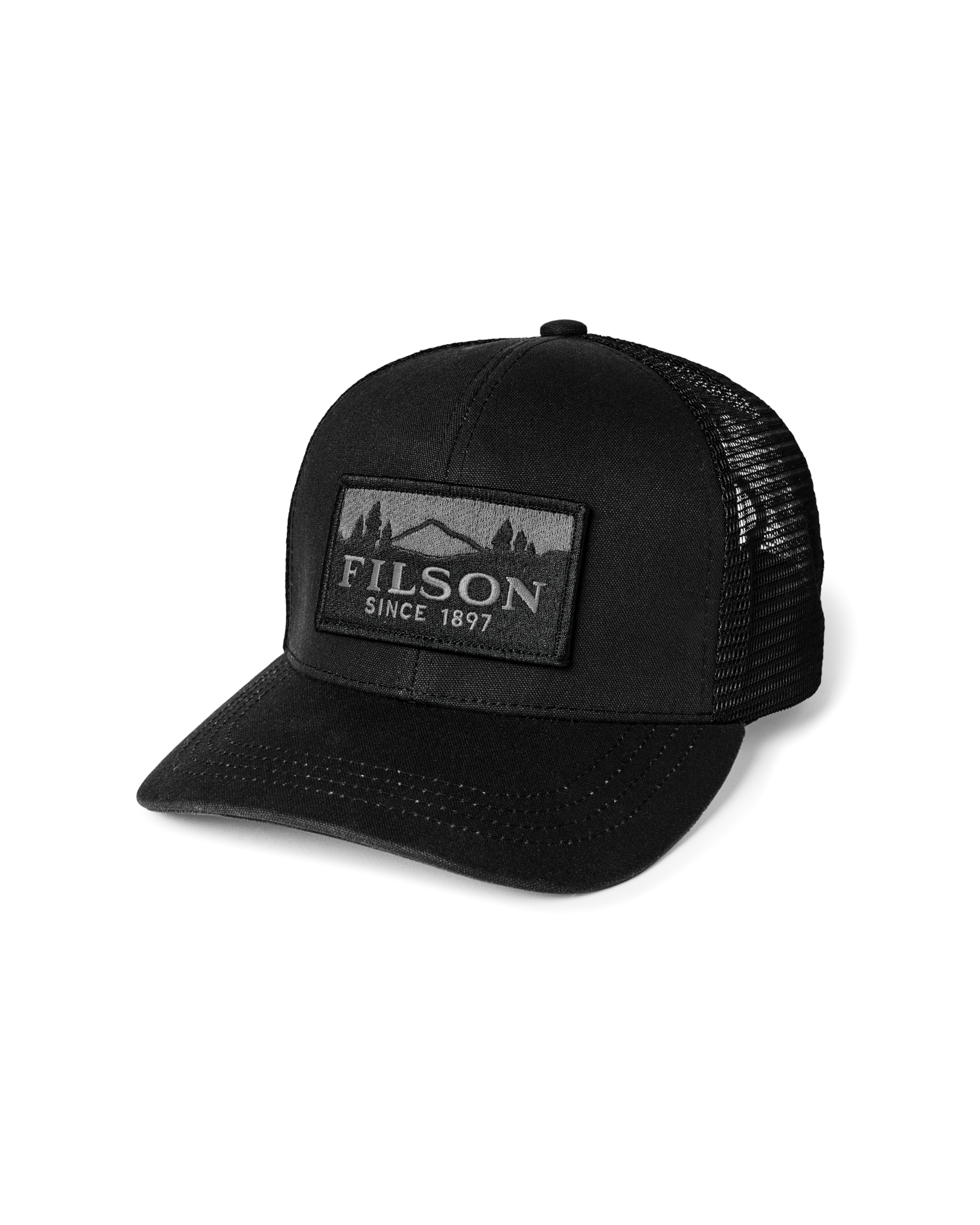FILSON Logger Mesh Cap フィルソン メッシュキャップ 黒 Scenic Waxed Logger Mesh Cap - Black | Filson