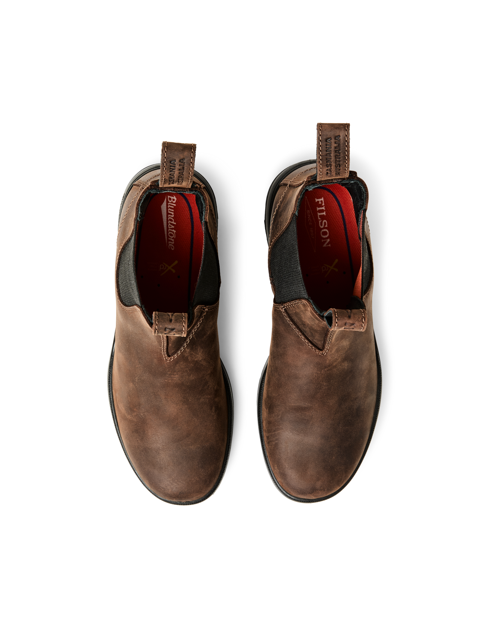 #2536 Filson X Blundstone Teak Chelsea Boot - Teak
