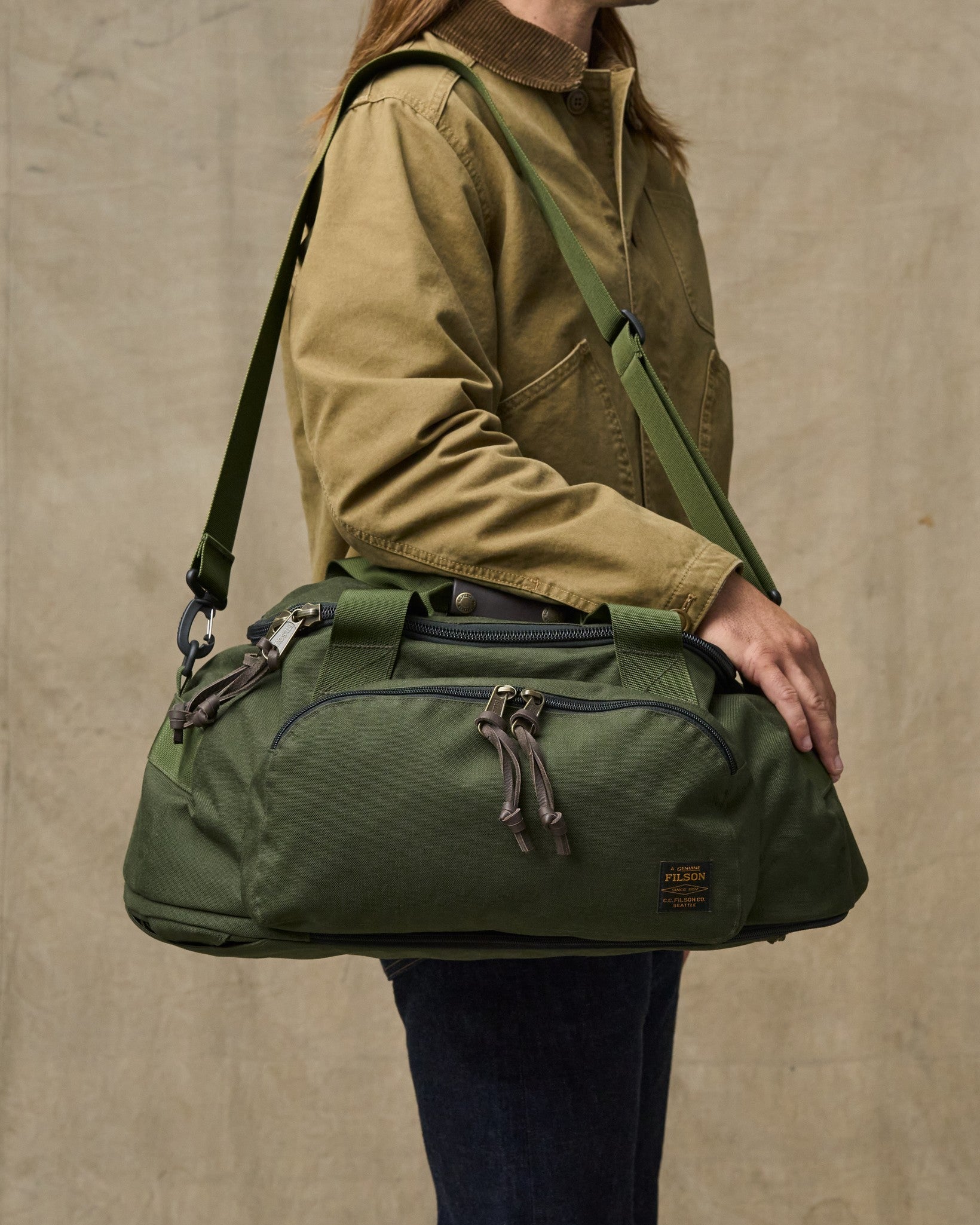 duffel backpack travel bag Filson Dryden Duffle Pack